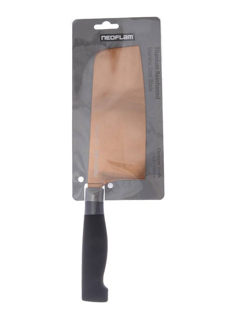 Нож кухонный топорик Титаниум шир.  750, рис. 1