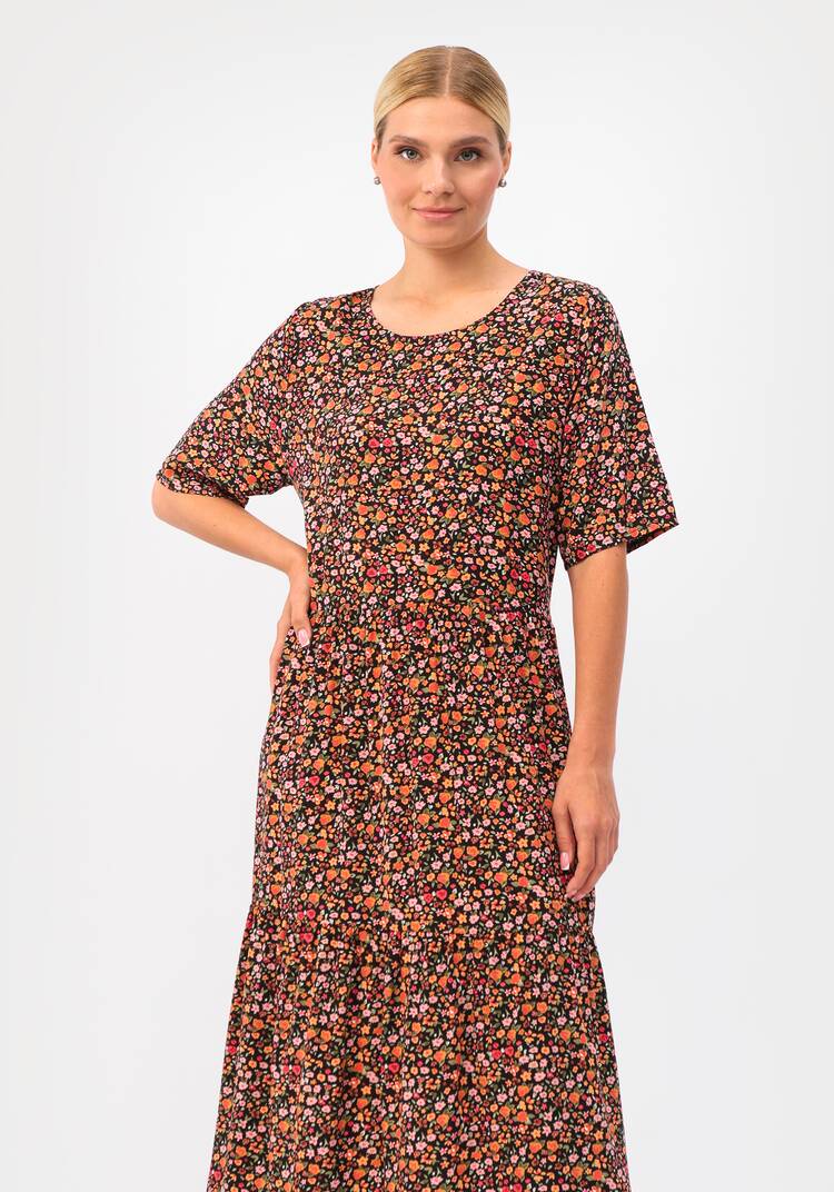 Платье Яркий цветок шир.  750, рис. 2