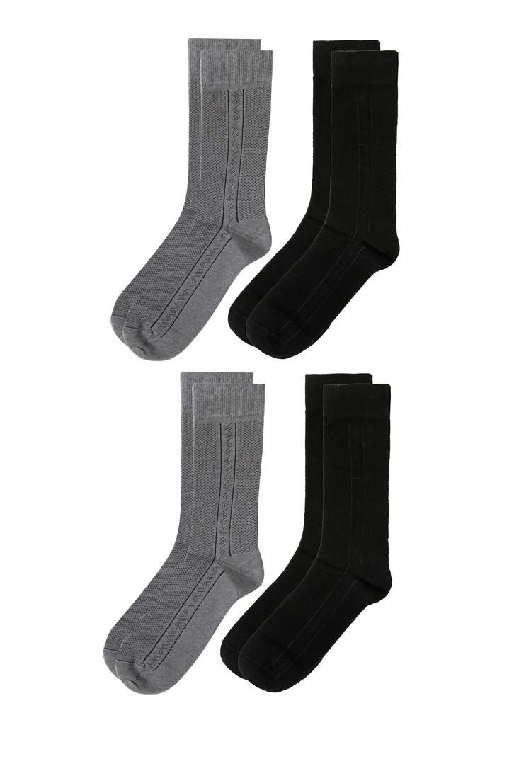 Комплект мужских носков (4 пары) шир.  750, рис. 2
