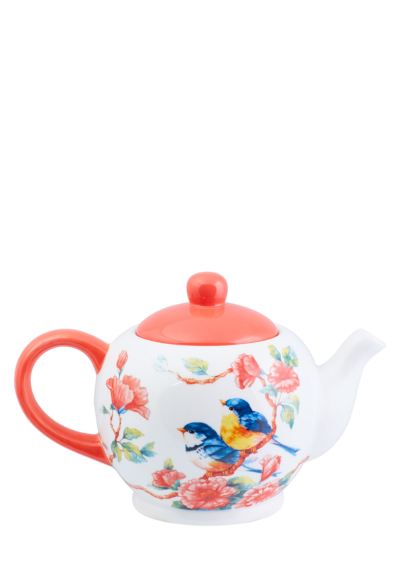 Чайник заварочный керамический Appetite, цвет коралловый - фото 4