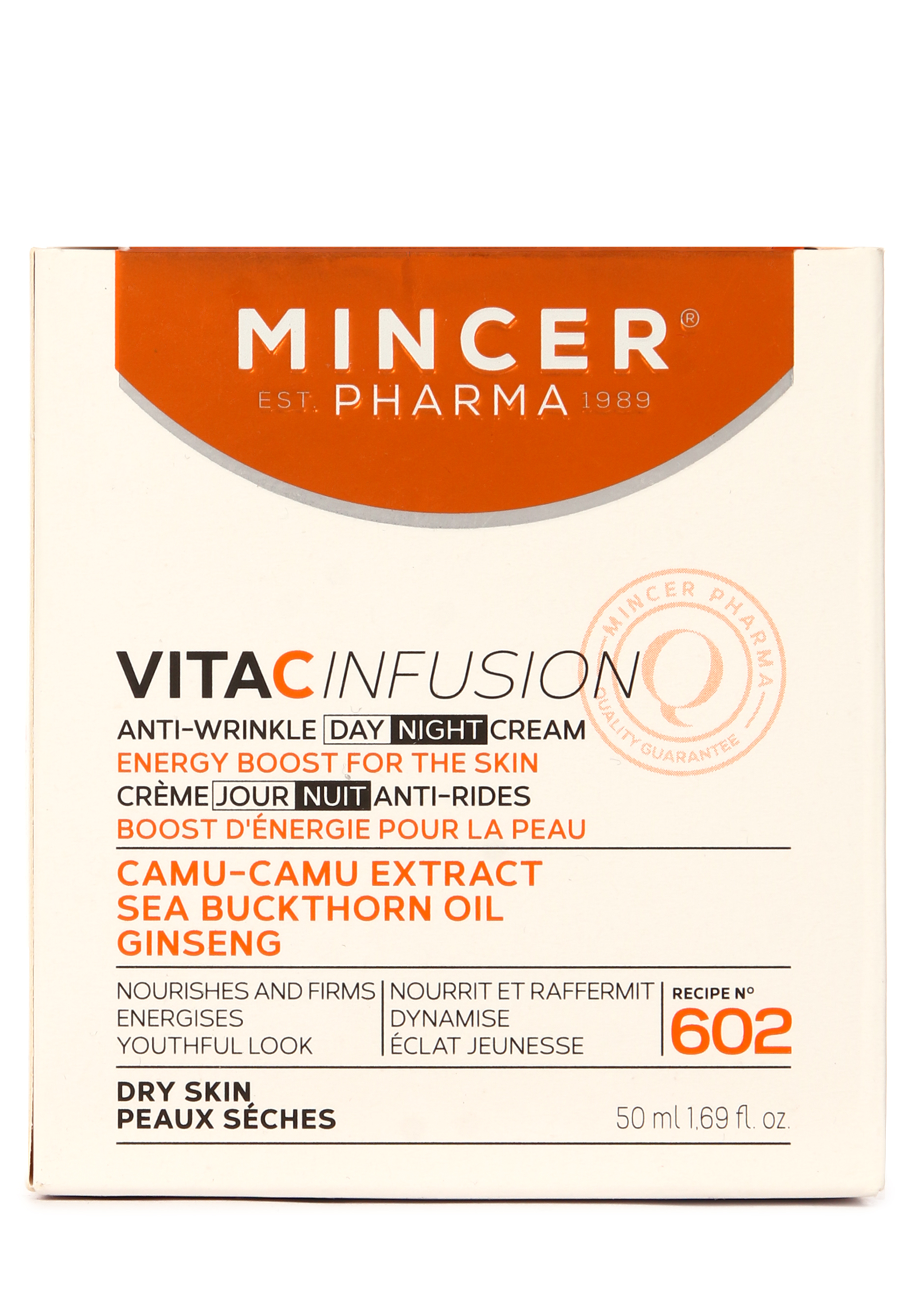 Anti-age крем для лица "VitaCInfusion" Mincer - фото 3