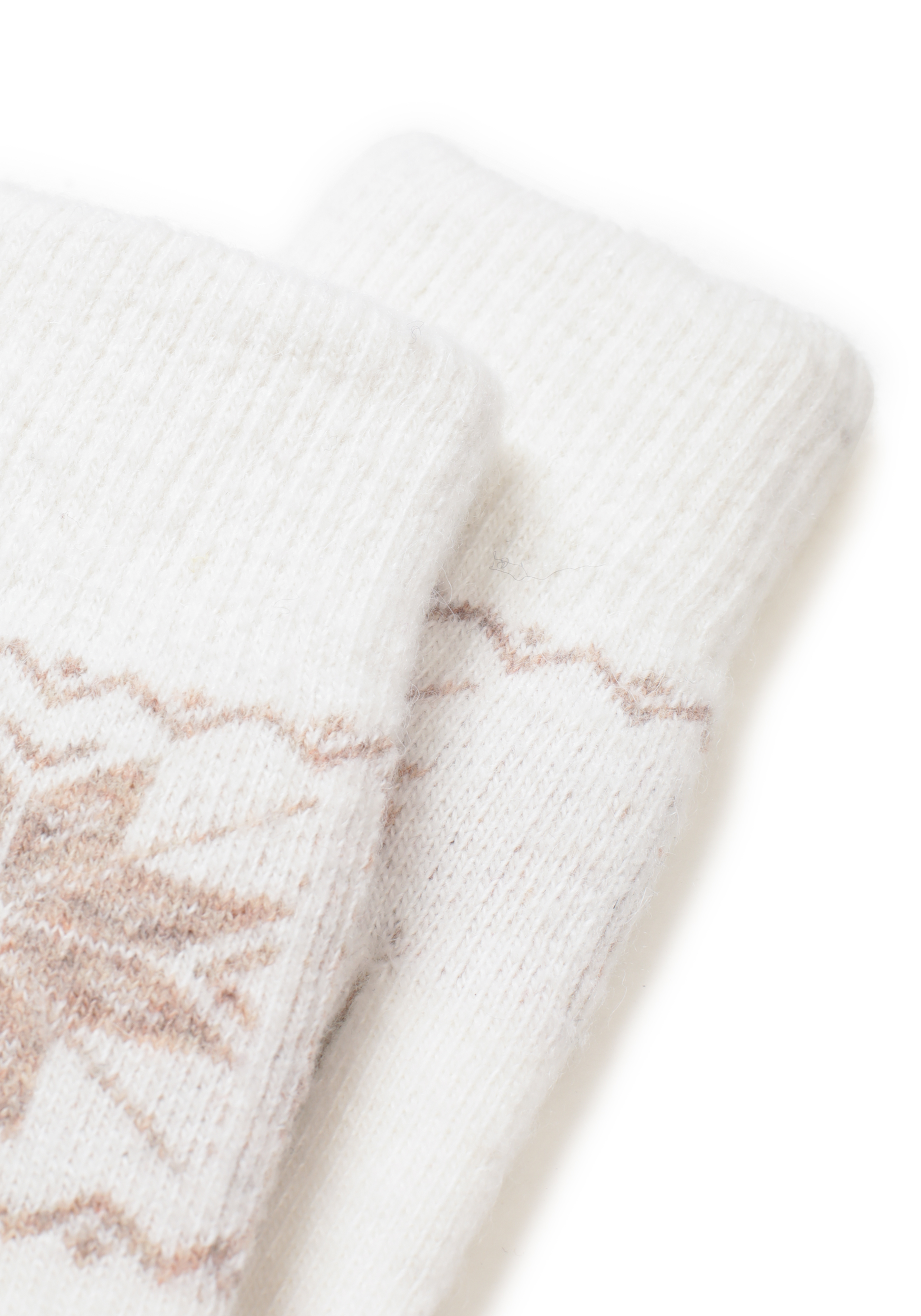 Перчатки женские "Снежинка" Zolinger, цвет фиолетовый, размер one size - фото 8