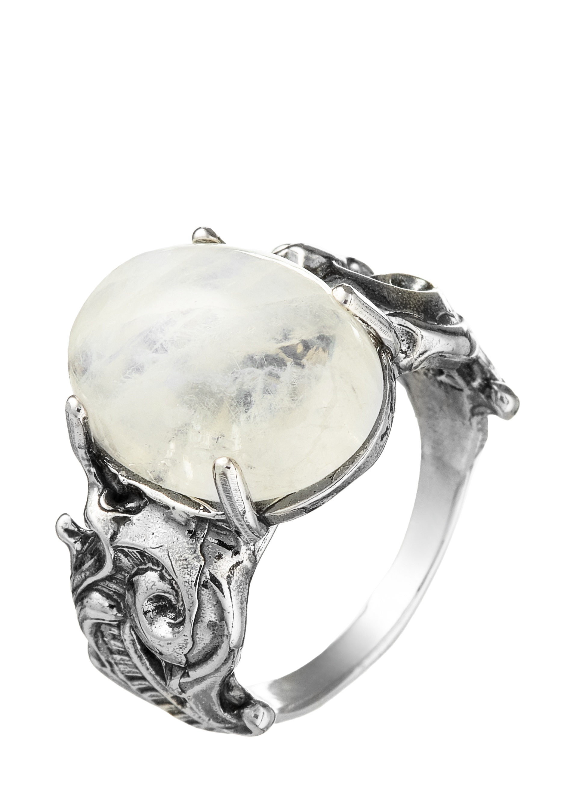 Кольцо серебряное "Королева" Gem Silver, размер 17, цвет мультиколор