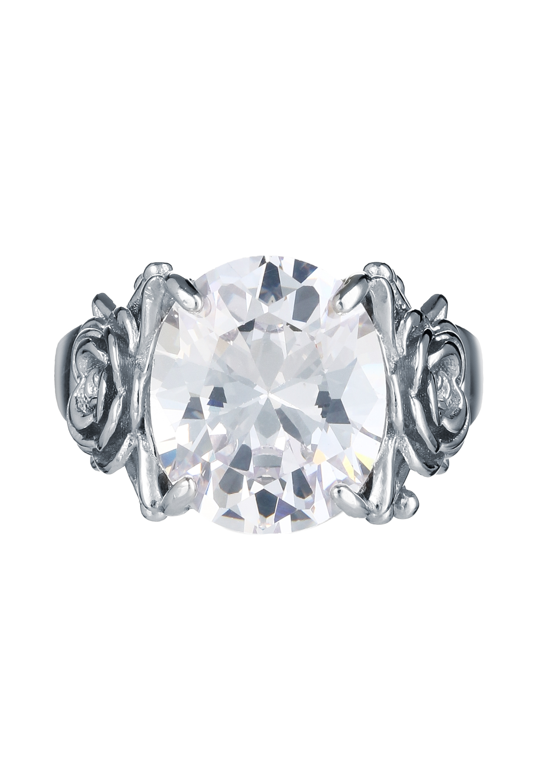 Кольцо серебряное "Изобилие чувств" Приволжский ювелир, цвет серый, размер 19 перстень - фото 2