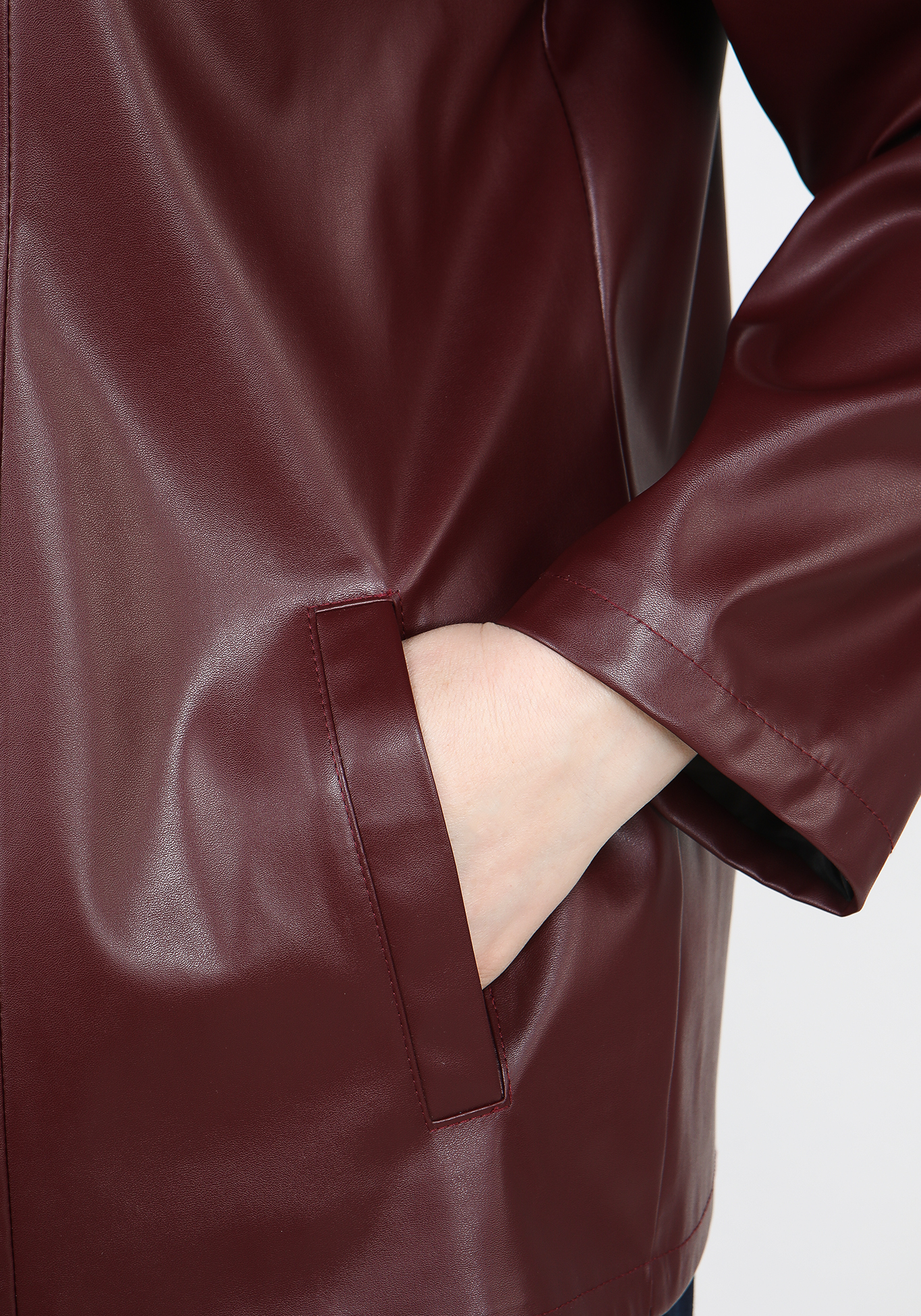 Куртка "Таинственное искушение" Binitra Bini, размер 56, цвет красный - фото 4