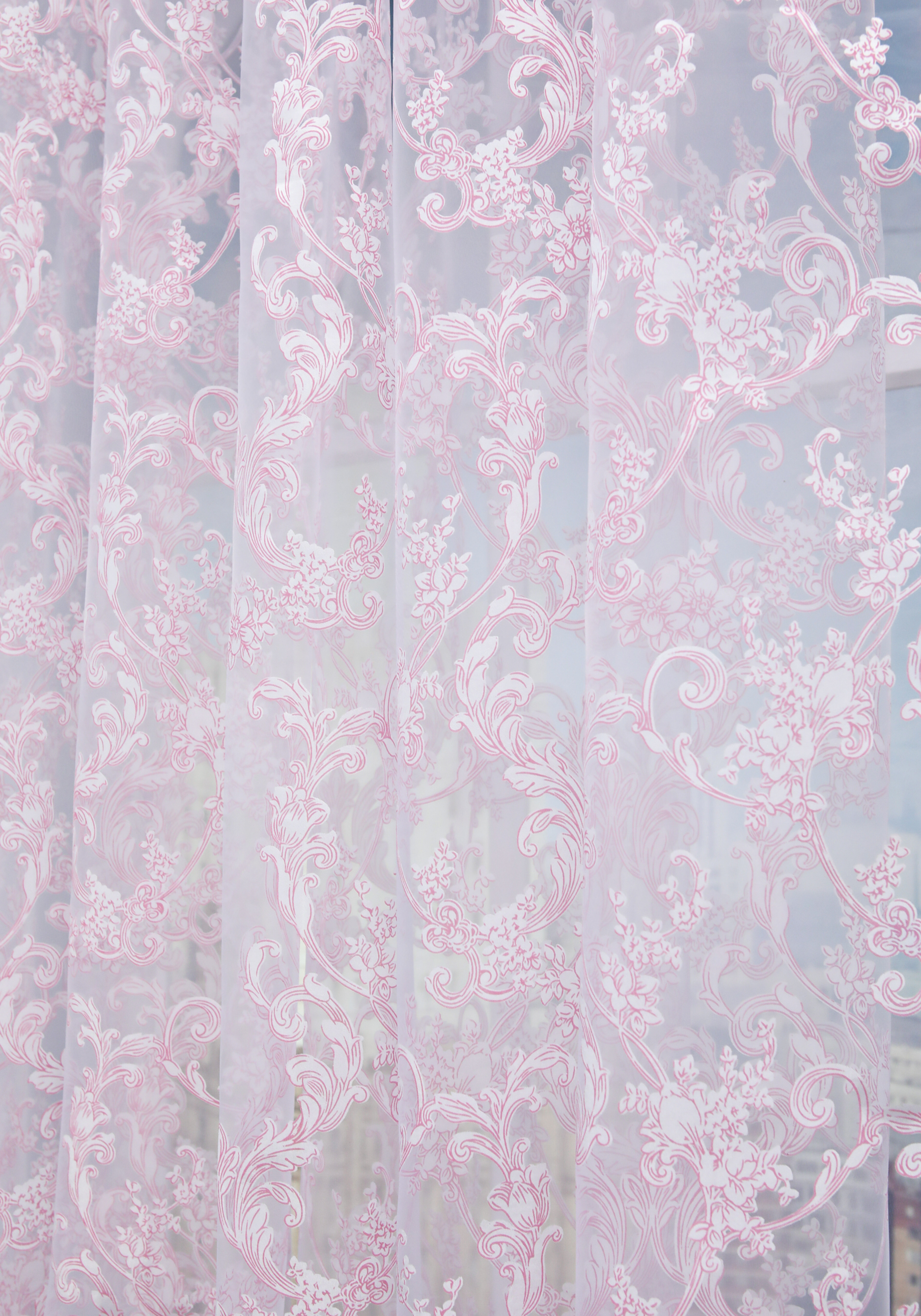 Тюль "Аврора" Галант, цвет розовый, размер 300*270 - фото 7