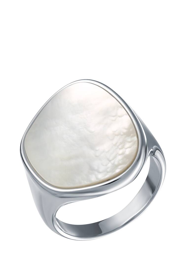 Кольцо Перламутровая дымка шир.  750, рис. 1
