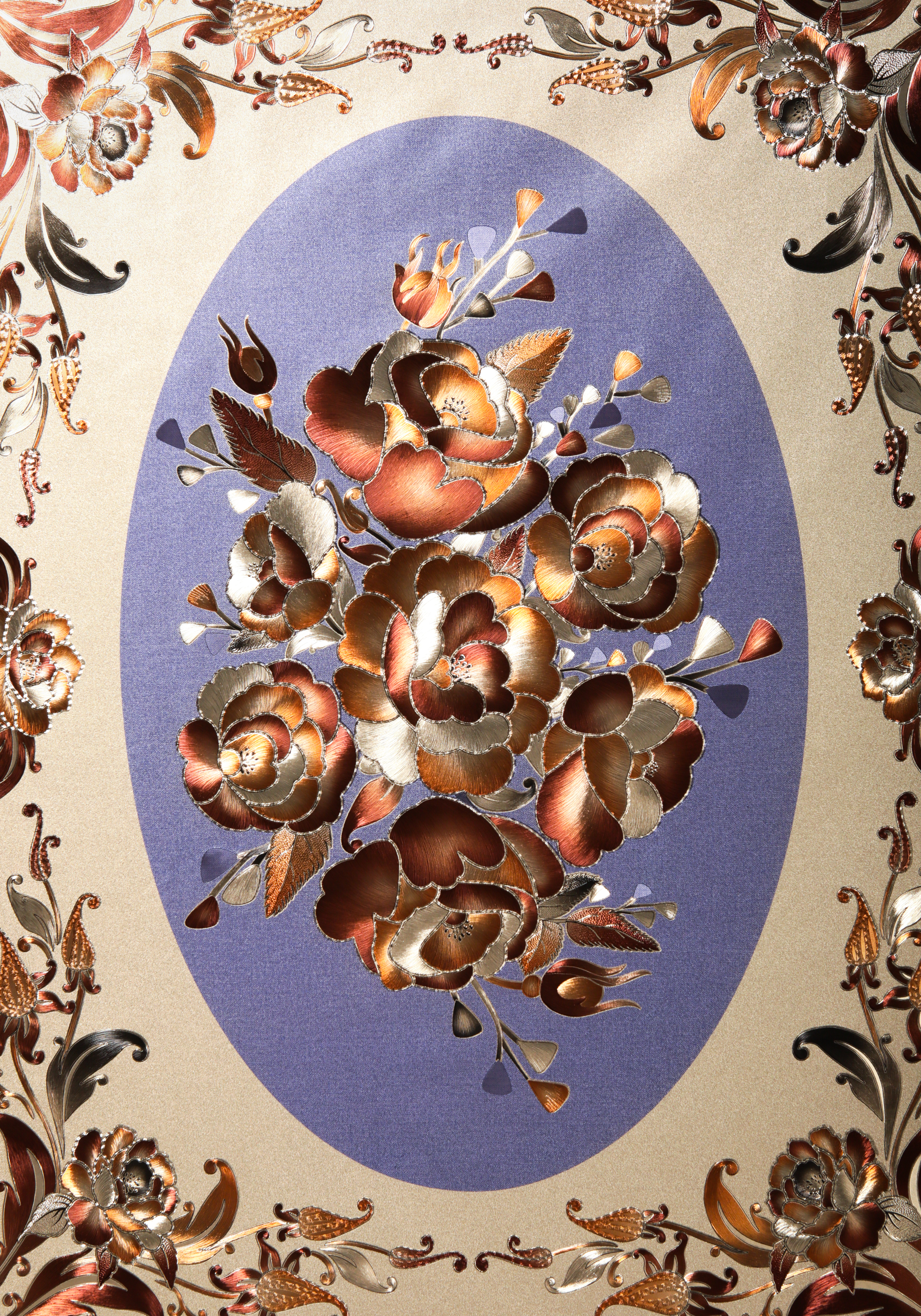 Скатерть "Тамада" Колорит, цвет серый, размер 120*150 - фото 4