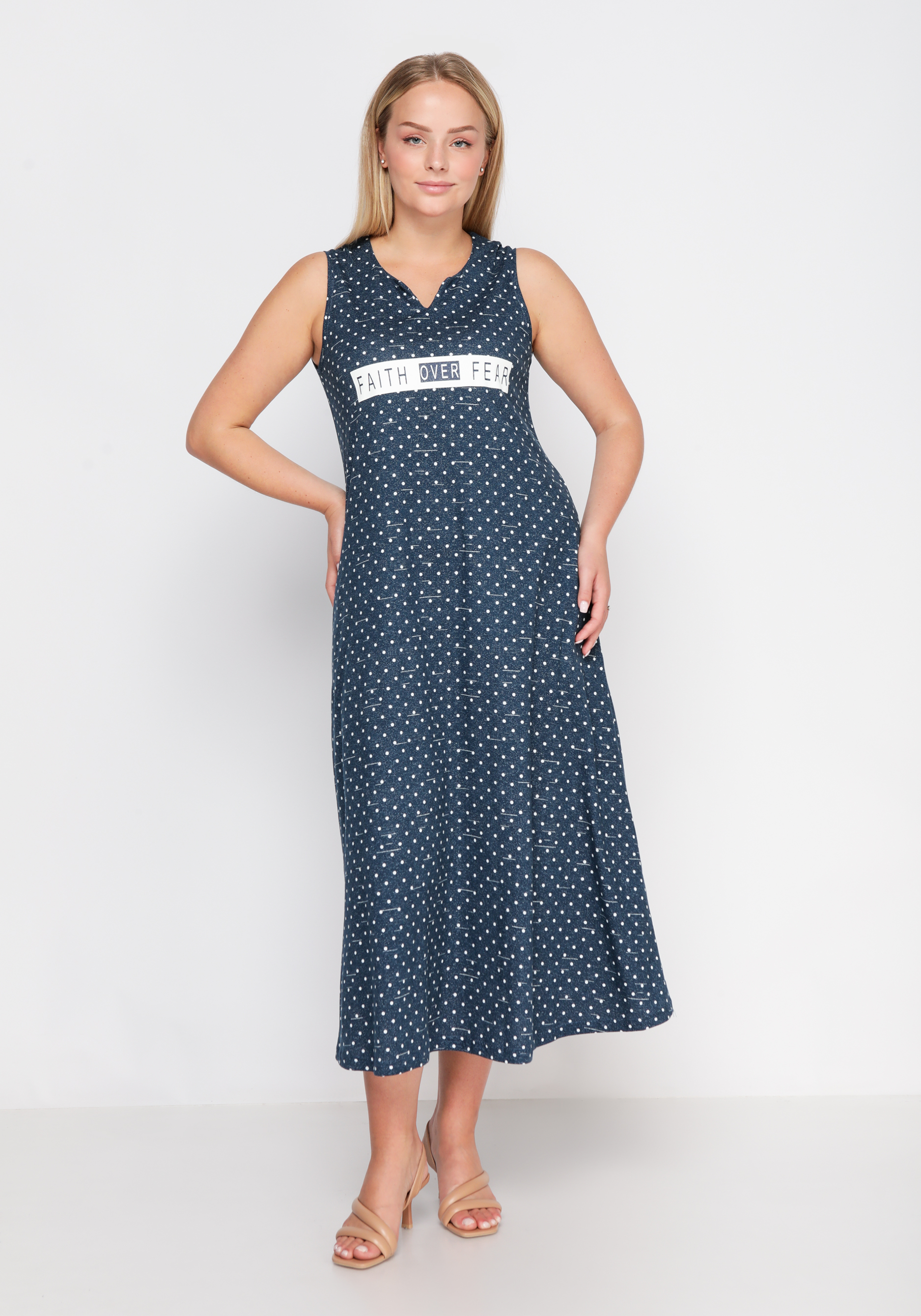 Платье "Цецилия" NATALI, цвет синий, размер 52 - фото 2