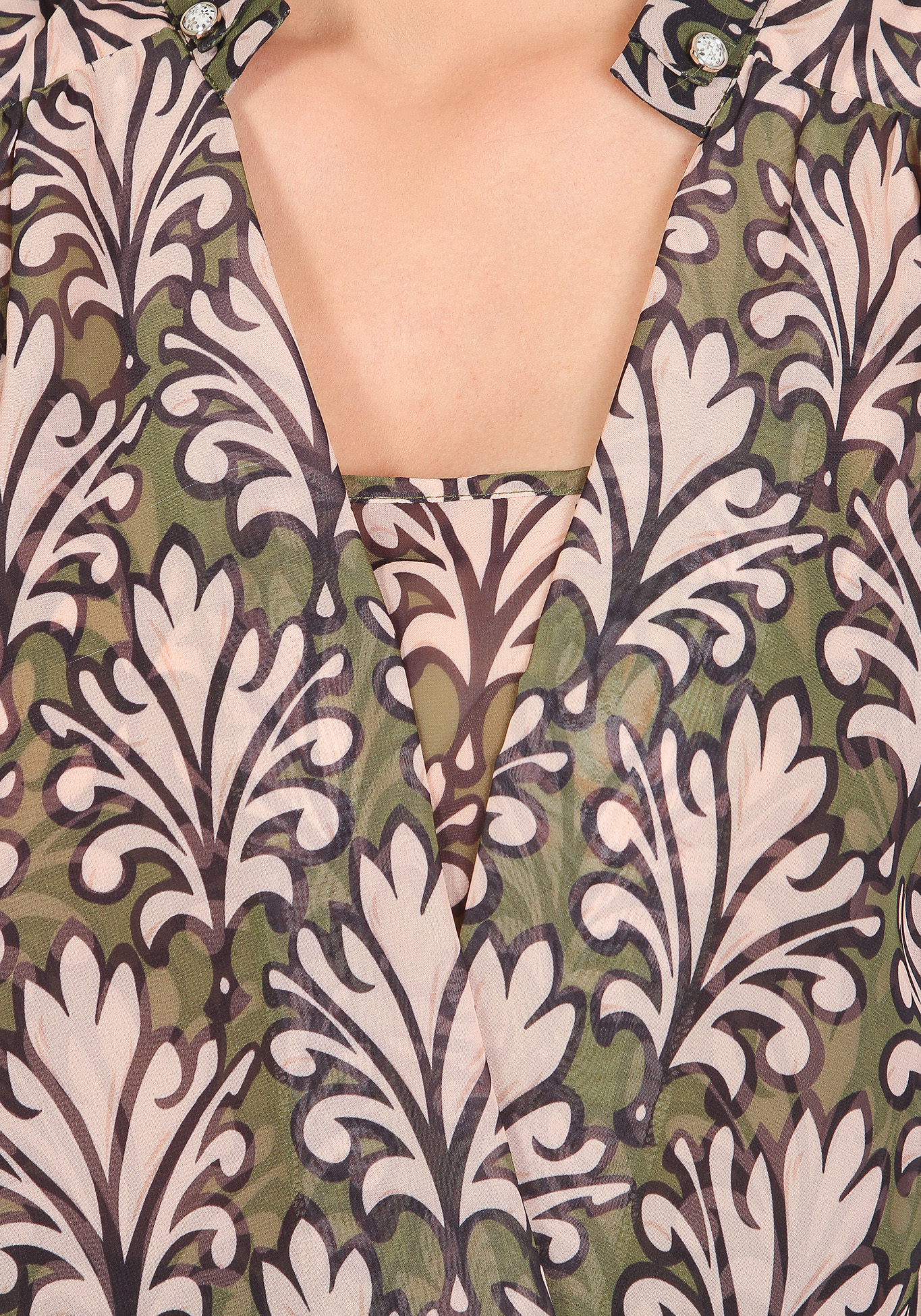 Блуза «Вероника» Pique, размер 50, цвет зеленый - фото 8