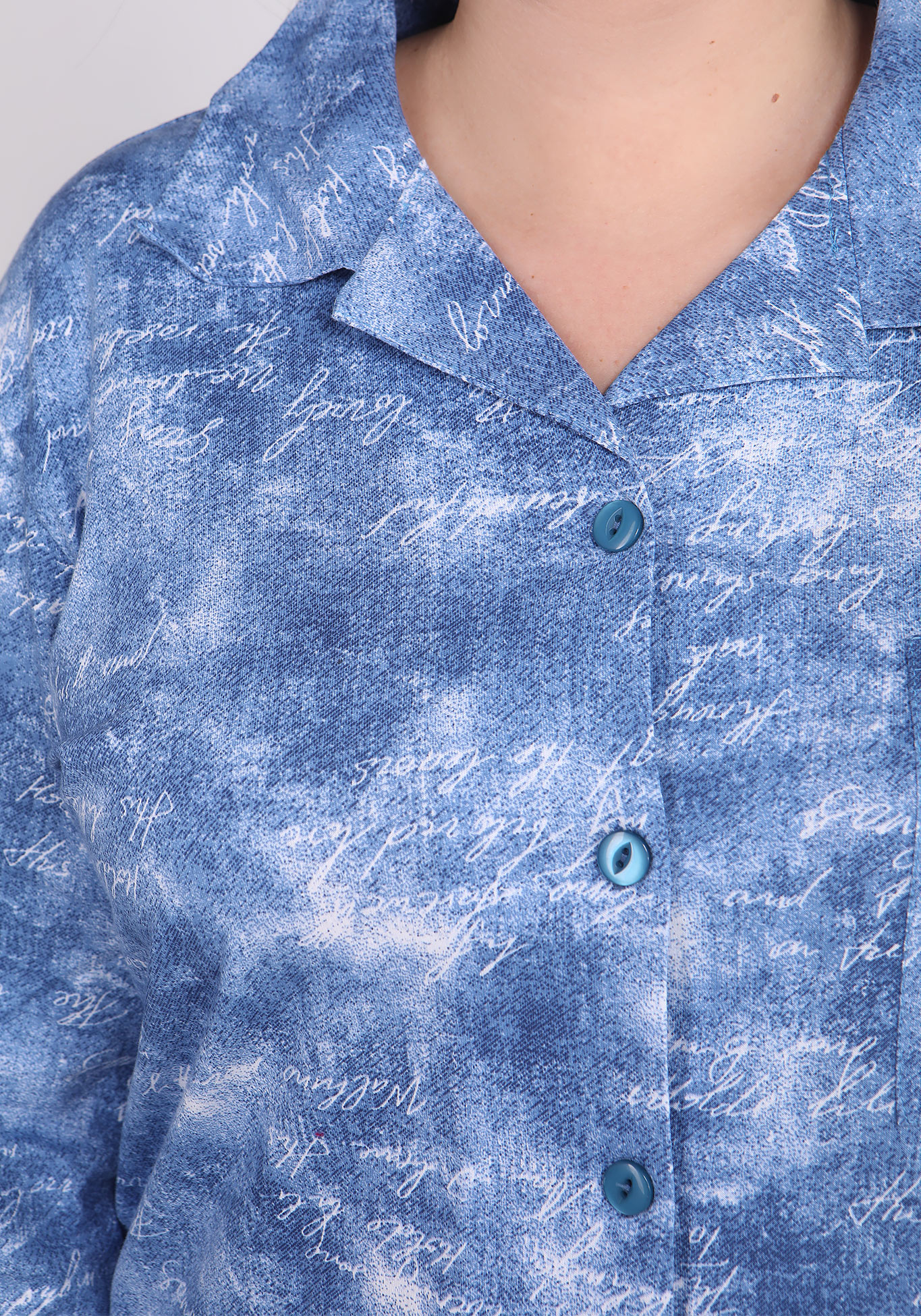 Блуза "Нежное цветение" Алтекс, размер 54 - фото 7