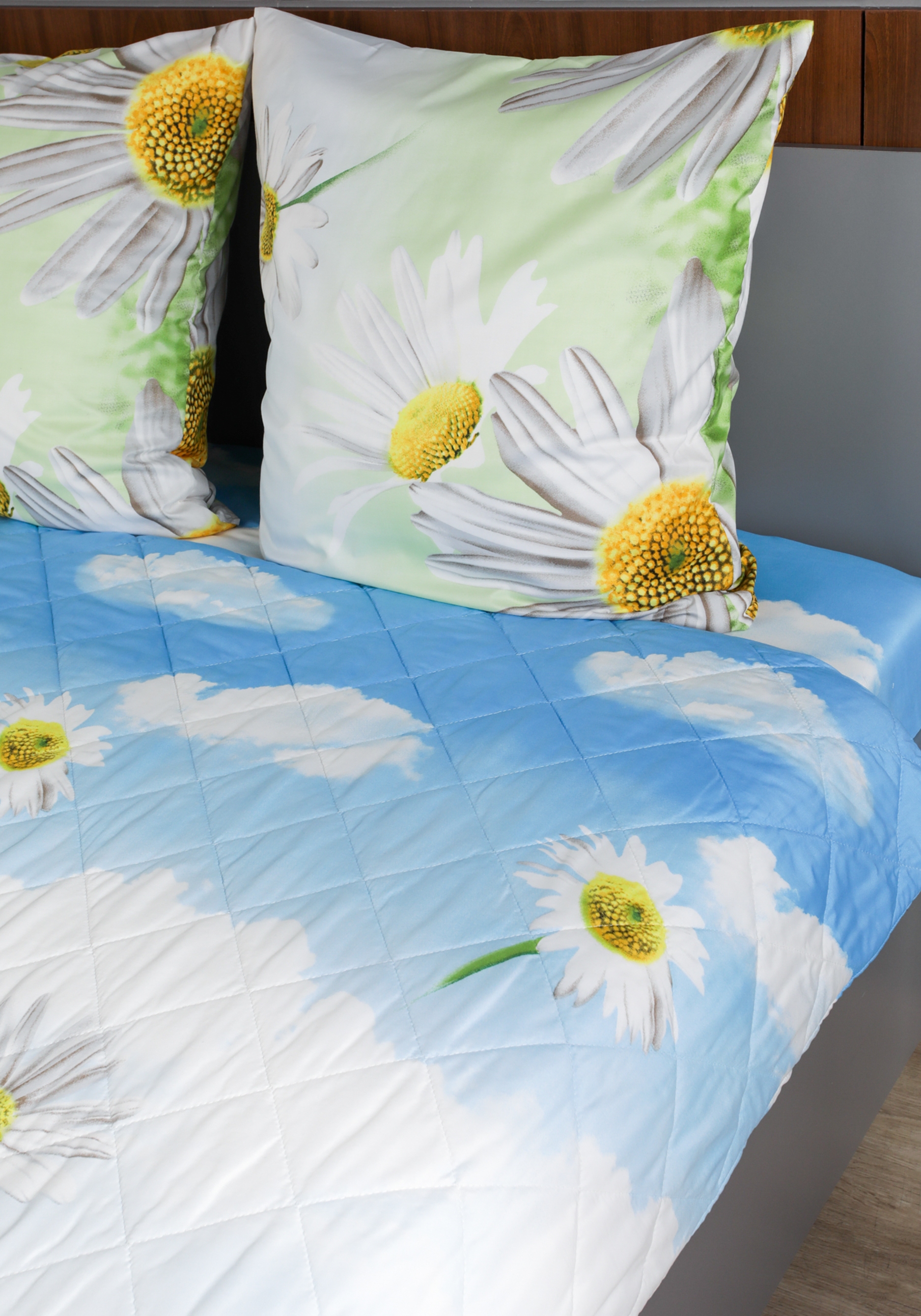 Спальный комплект "Ромашковое лето" Matex, цвет зеленый, размер 70х70 - фото 2