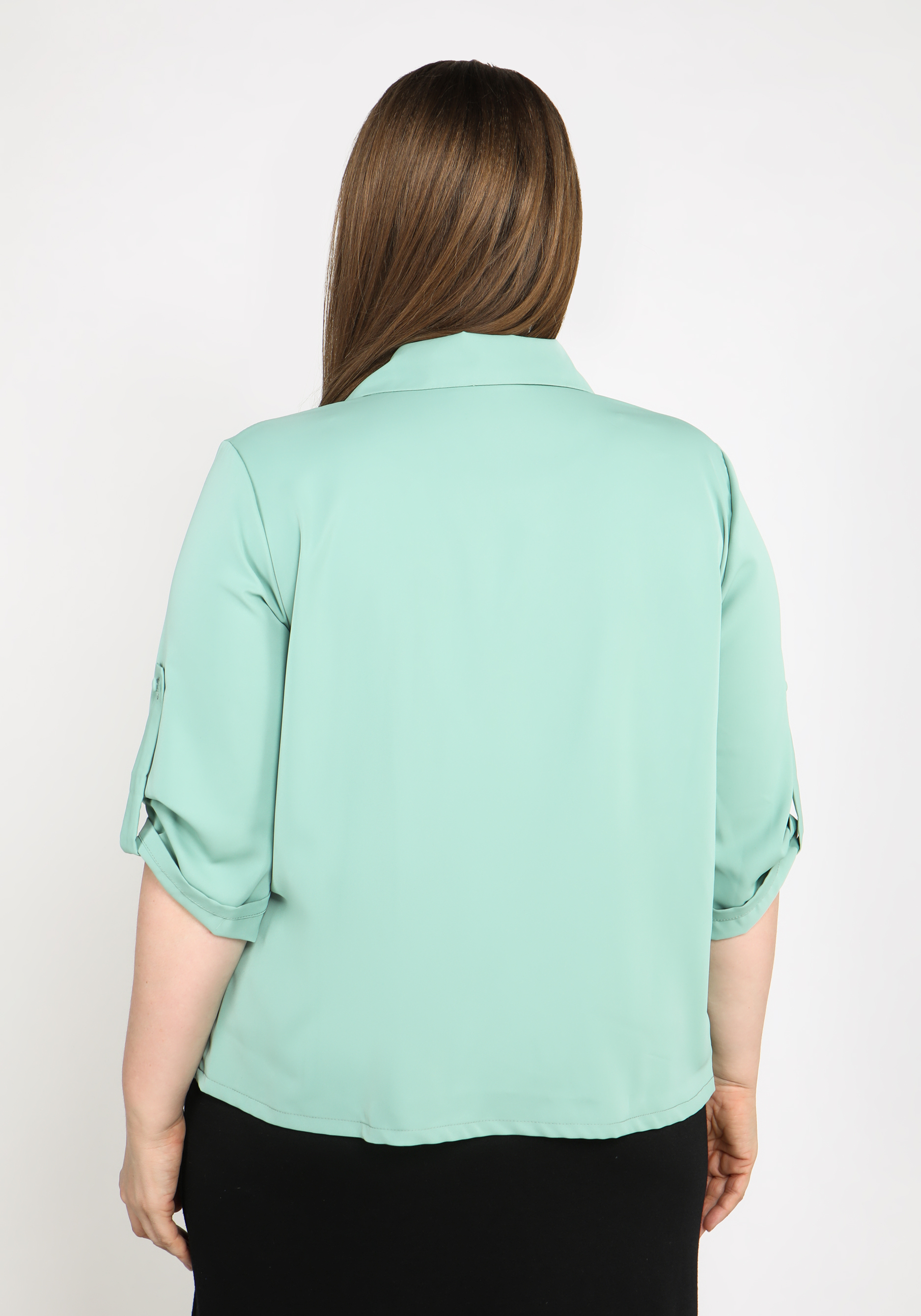 Блуза на кулиске "София" Julia Weber, размер 48, цвет белый - фото 6