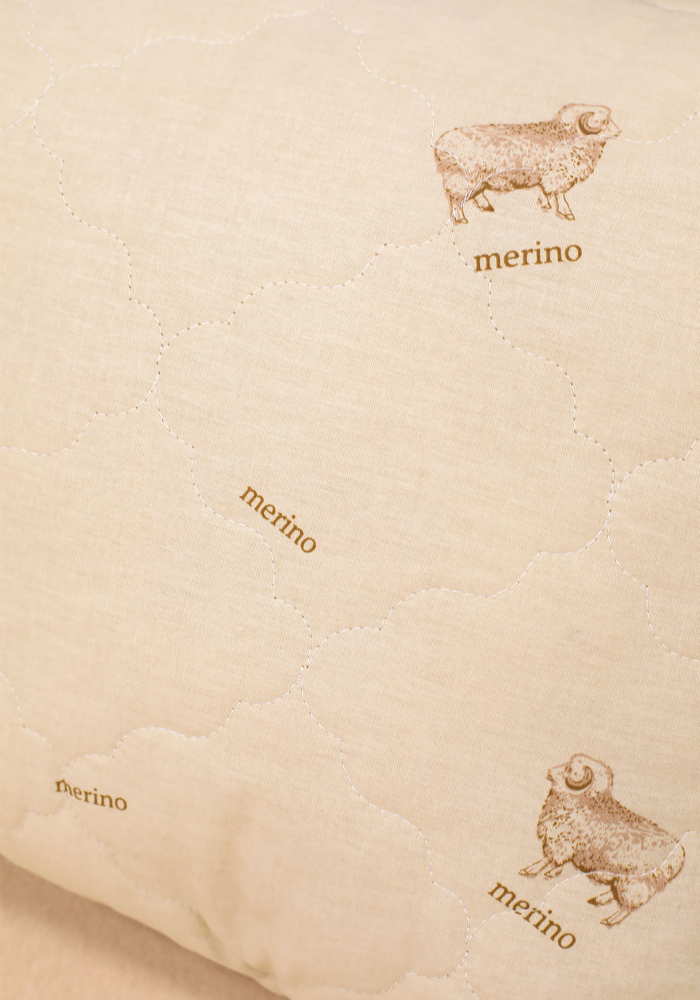 Подушка с овечьей шерстью «Золотое руно» Бегал, размер 50x70 - фото 6