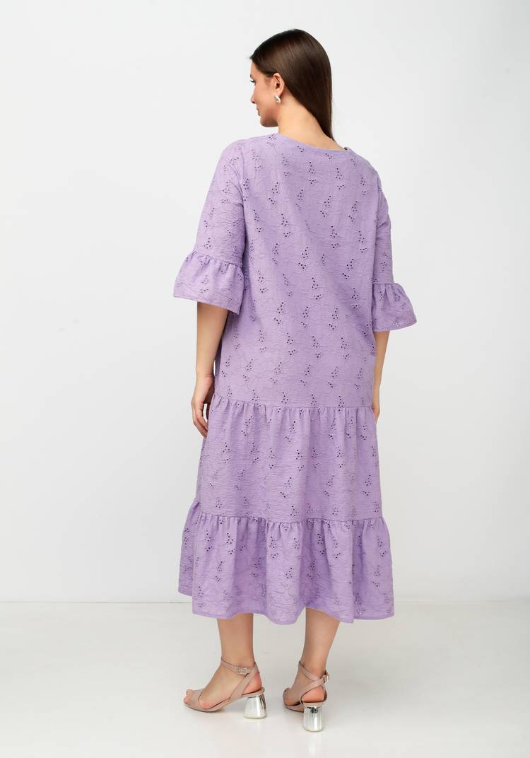 Платье из шитья свободного кроя шир.  750, рис. 2