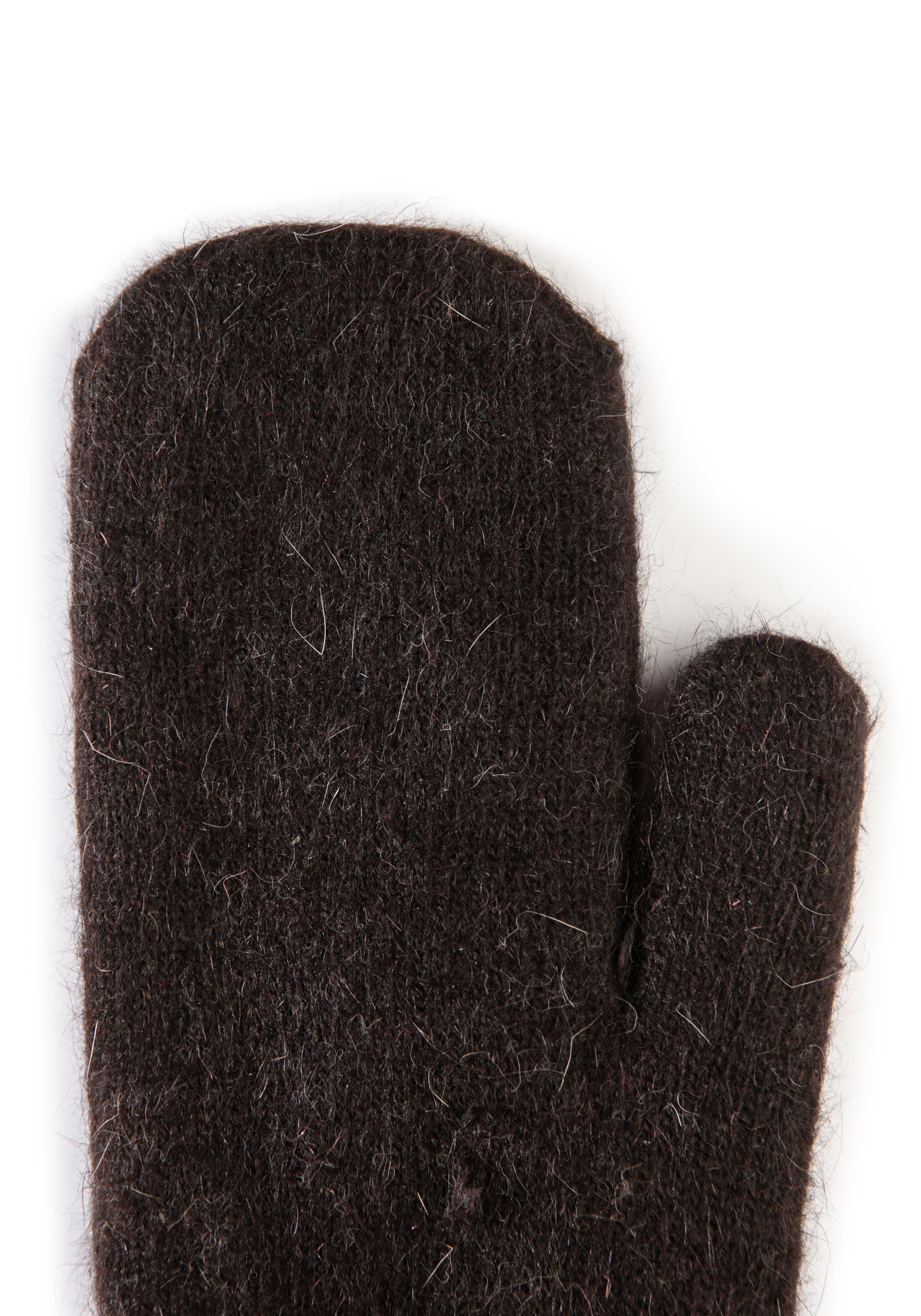 Варежки шерстяные «Максимальное тепло», размер универсальный, цвет коричневый - фото 5