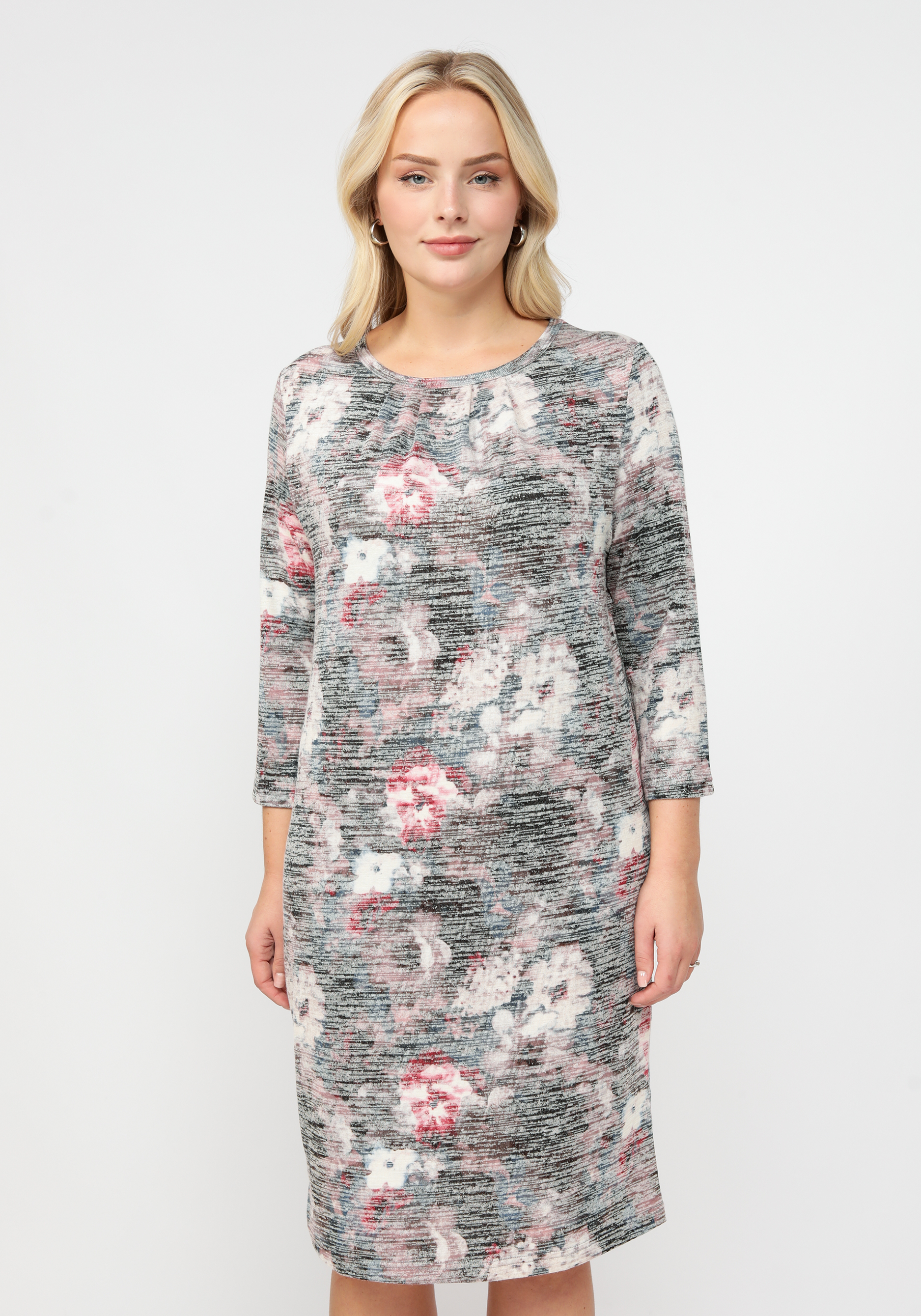 Платье "Кэмерон" Синель, размер 56, цвет розовый - фото 10