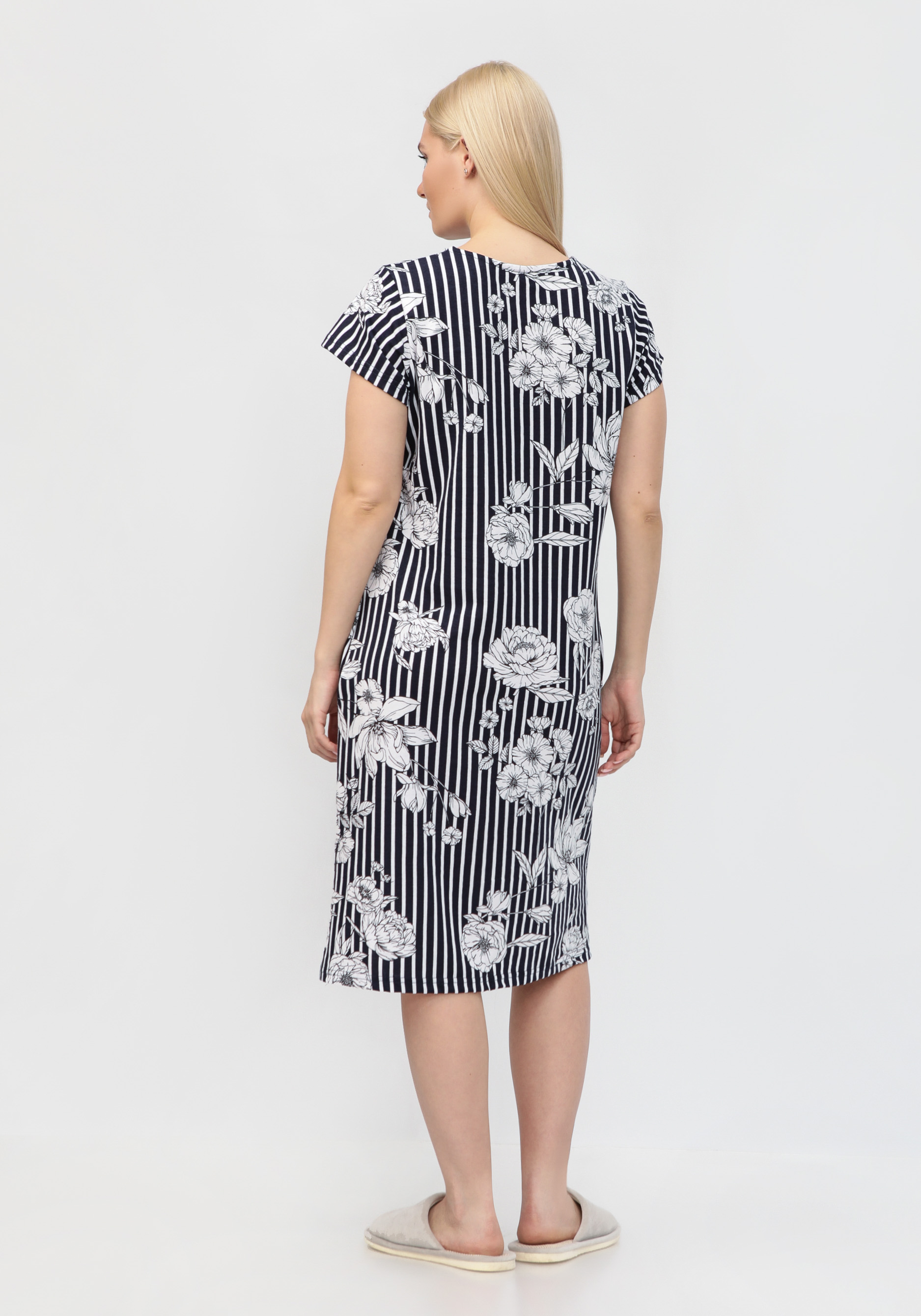 Платье "Прекрасный подарок" ТМ ТЕКСПЛЮС, цвет серый, размер 54 - фото 9