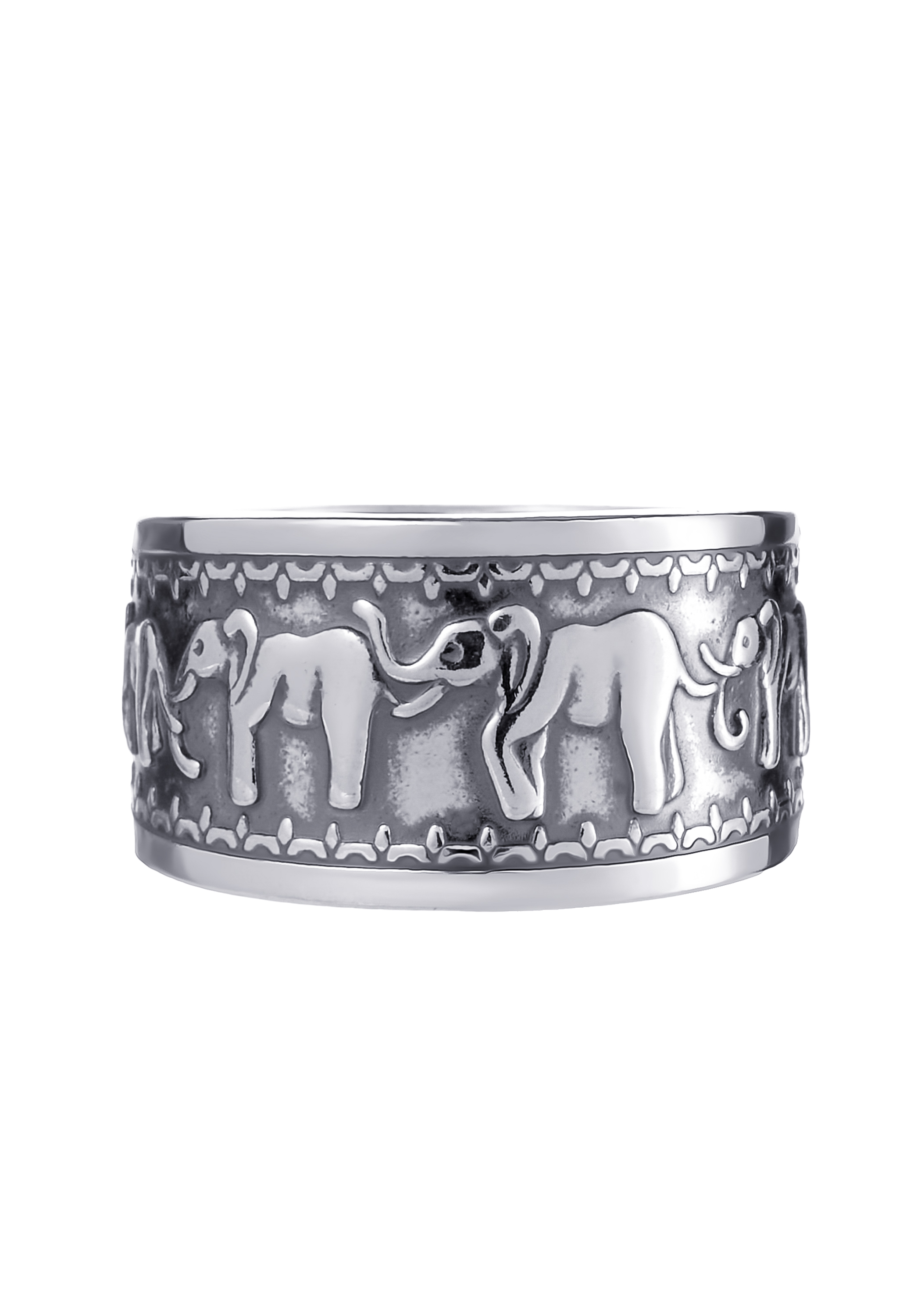 Кольцо "7 слонов" Красная пресня, цвет серый, размер 20 - фото 2