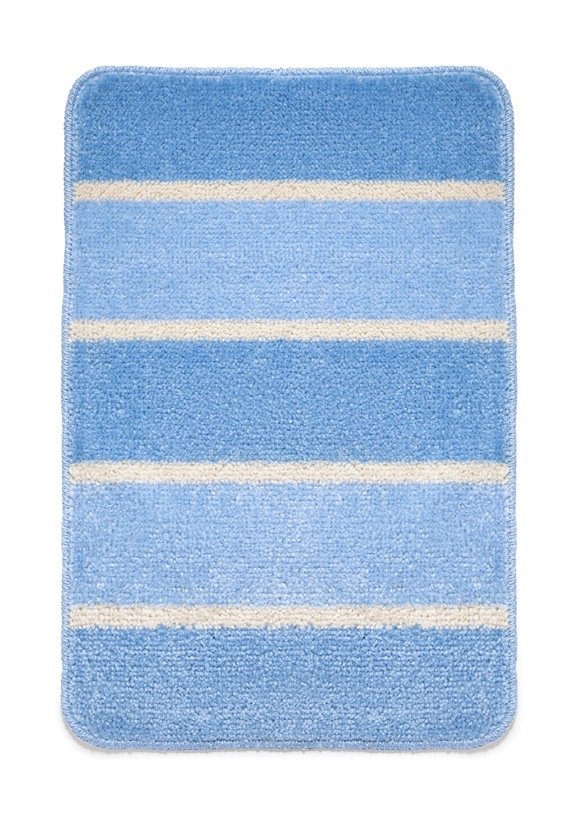 Комплект ковриков для ванной «Альянс», цвет голубой - фото 3