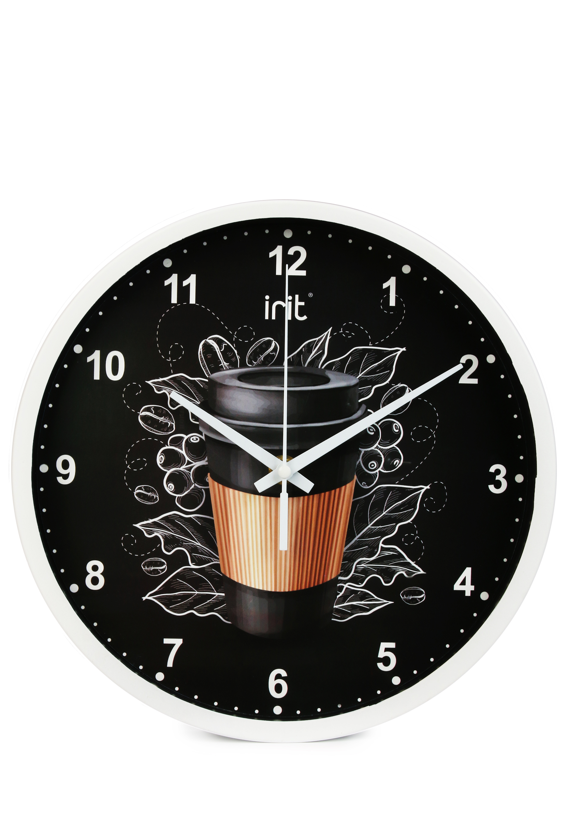 Круглые настенные часы часы настенные бюрократ wallc r77p коричневый