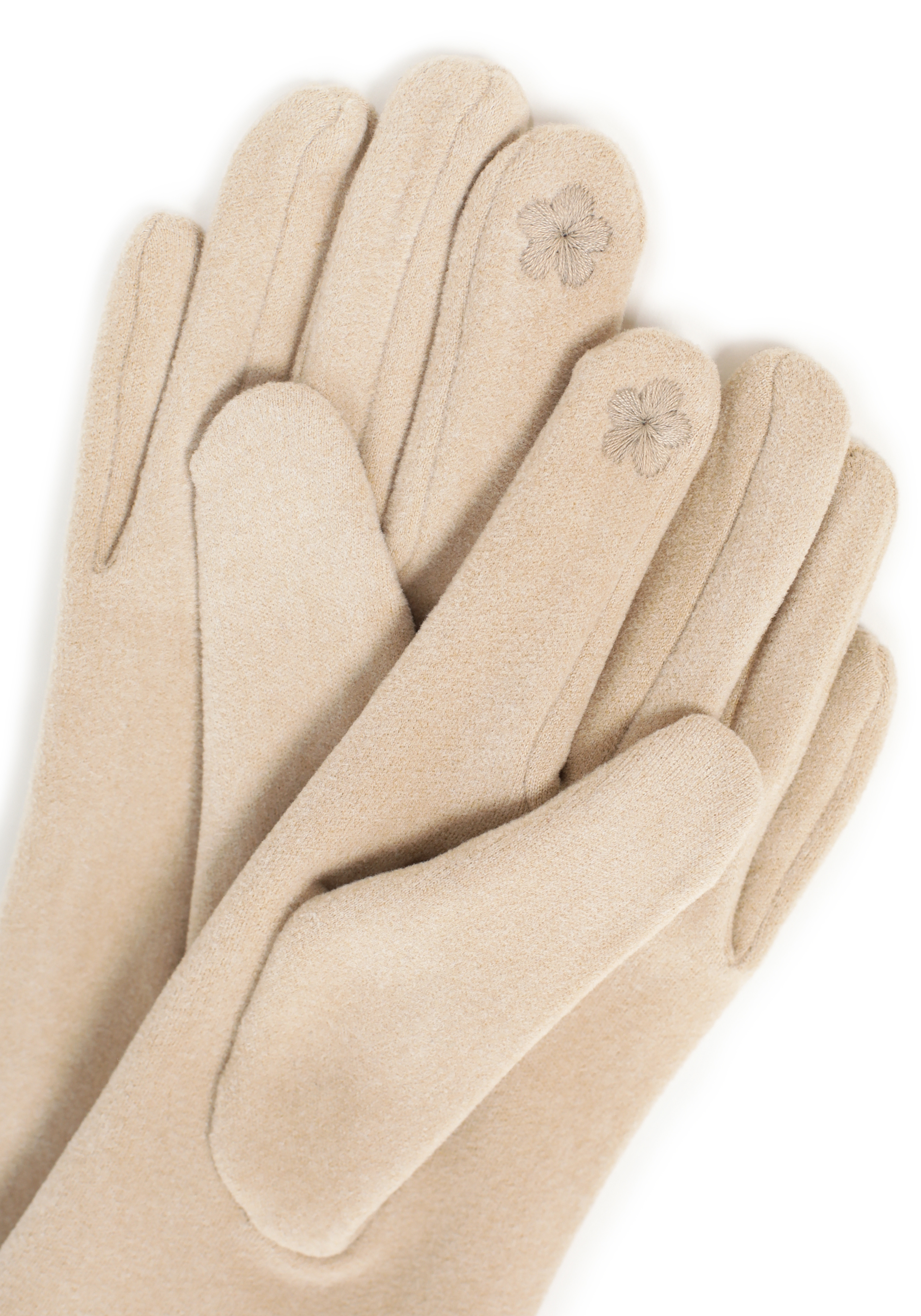 Перчатки женские "Адель" Portofiano, цвет черный, размер 7 - фото 7