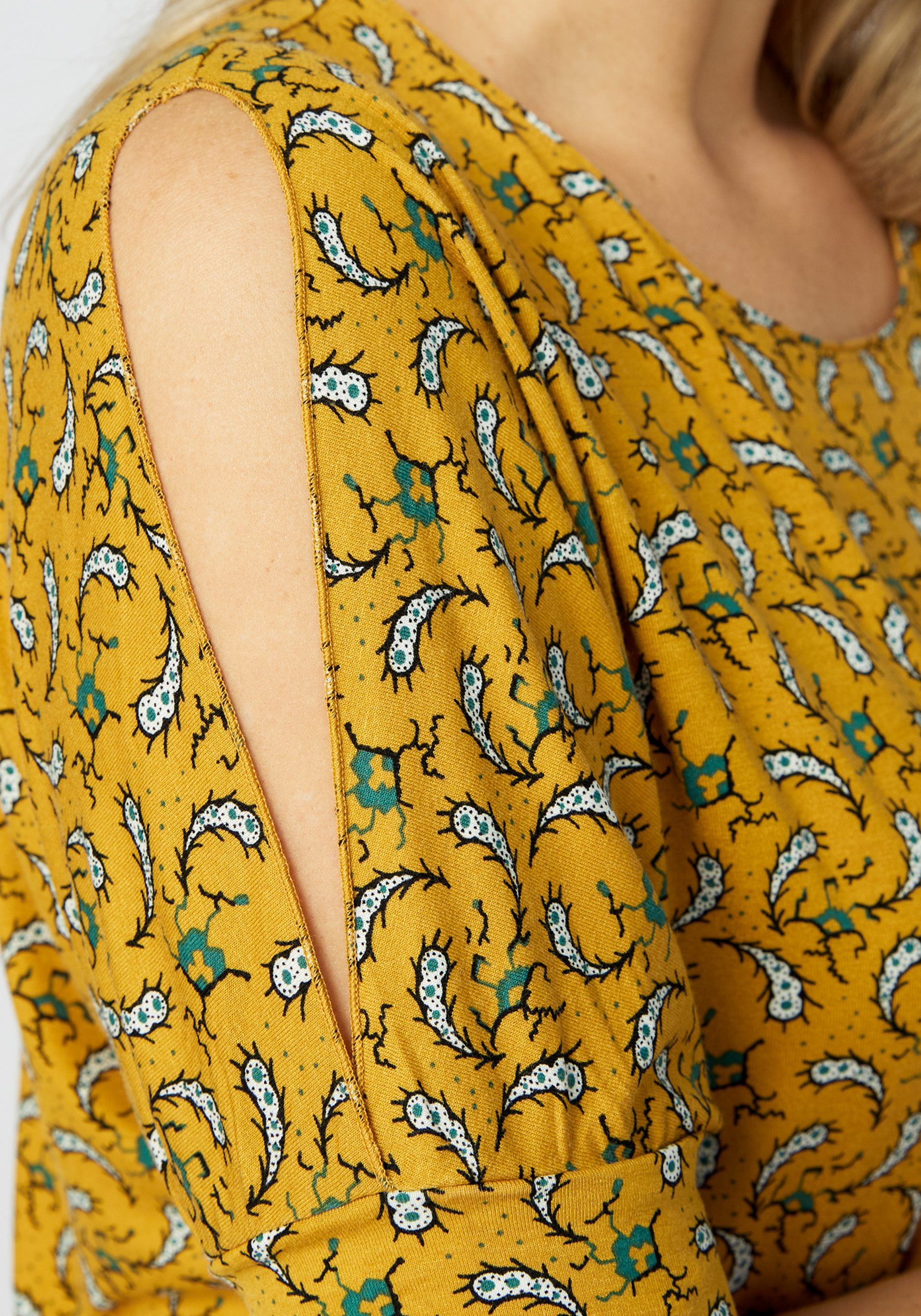 Блуза женская "Моли" Sakton, цвет оранжевый, размер 64 - фото 6