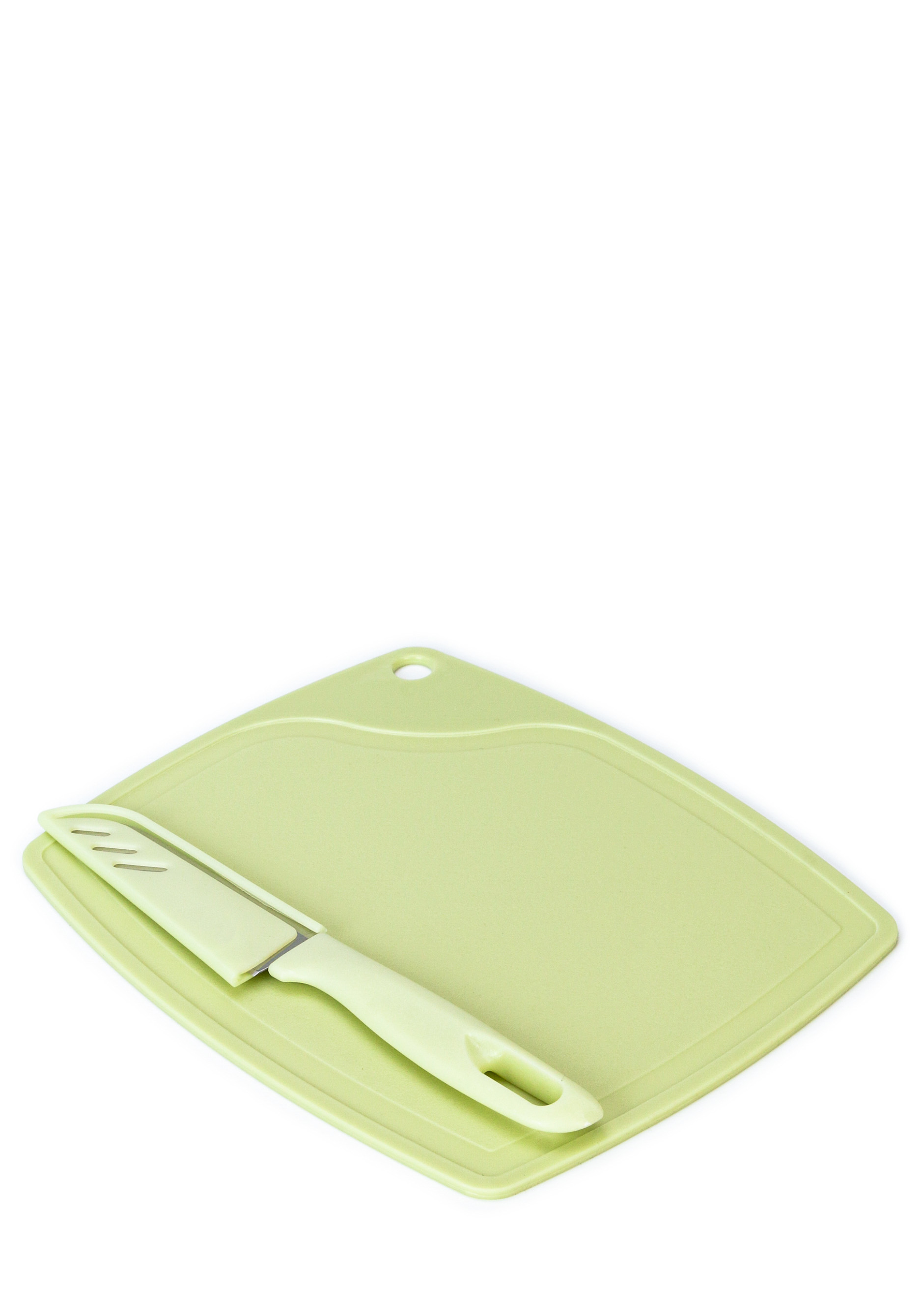 Набор 3 доски разделочные с ножами в чехле Leomax, цвет зеленый - фото 4