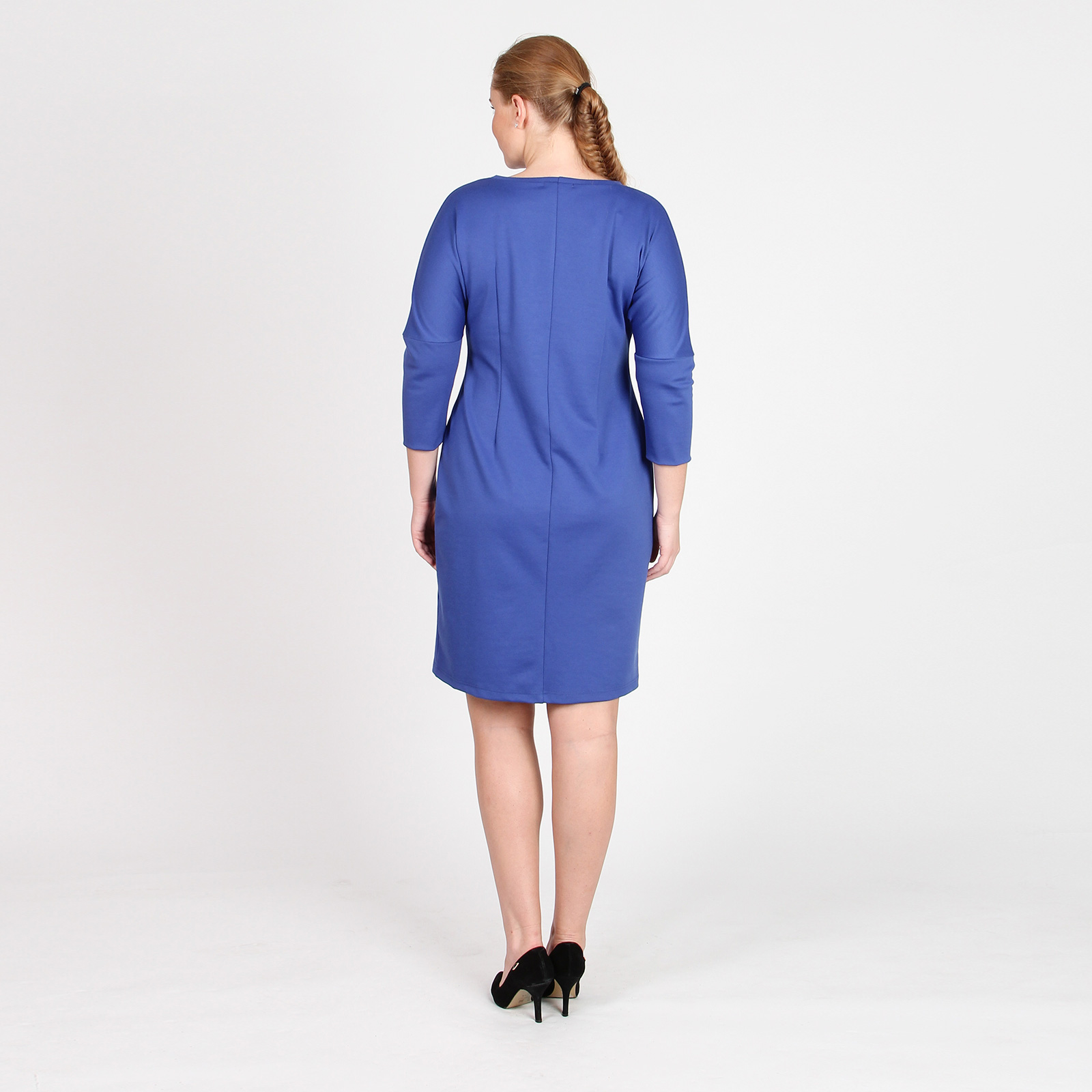 Платье с карманами Adzhedo, цвет синий, размер 48 - фото 4