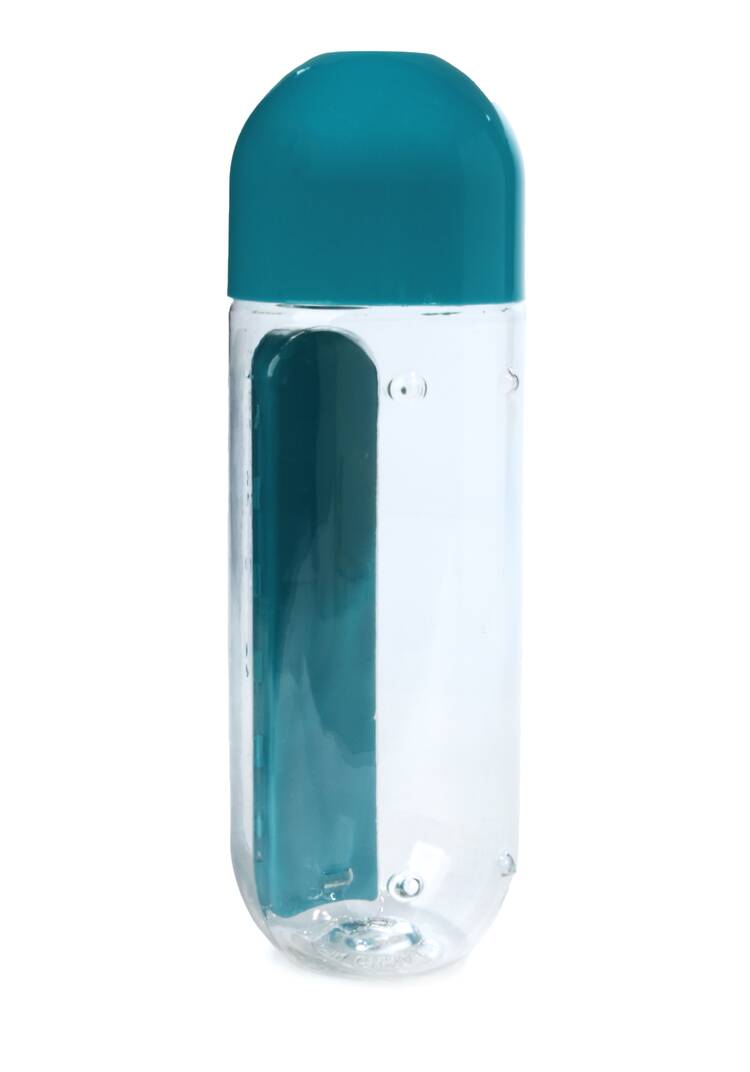 Бутылка для воды + таблетница 3 в 1 шир.  750, рис. 2