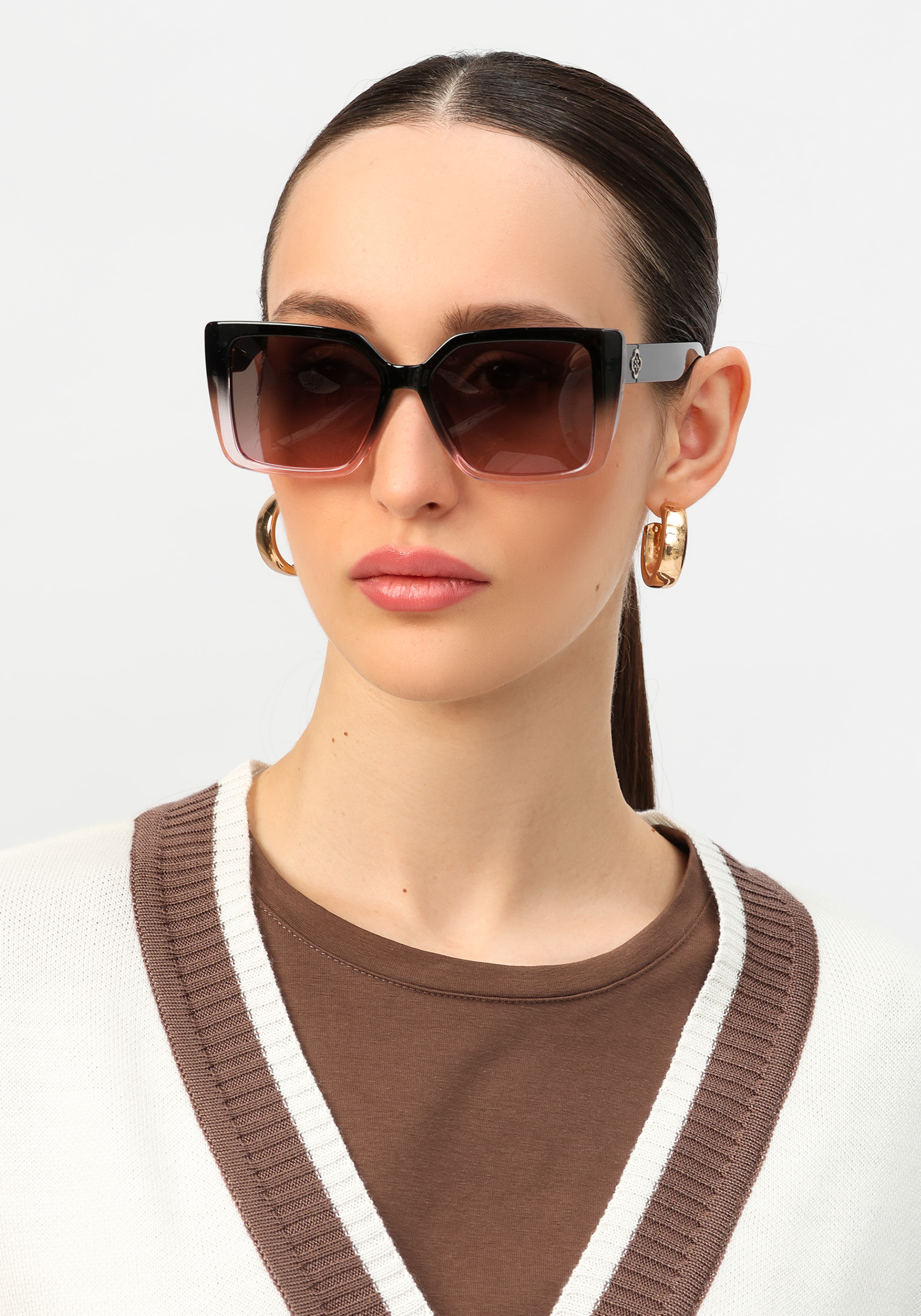 Солнцезащитные очки "Патриция" ANIKO, цвет черный, размер one size - фото 9