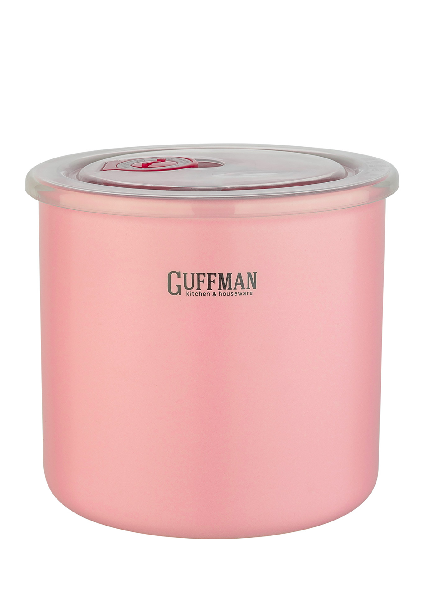 GUFFMAN Керамическая банка, розового цв., 1 л GUFFMAN - фото 1
