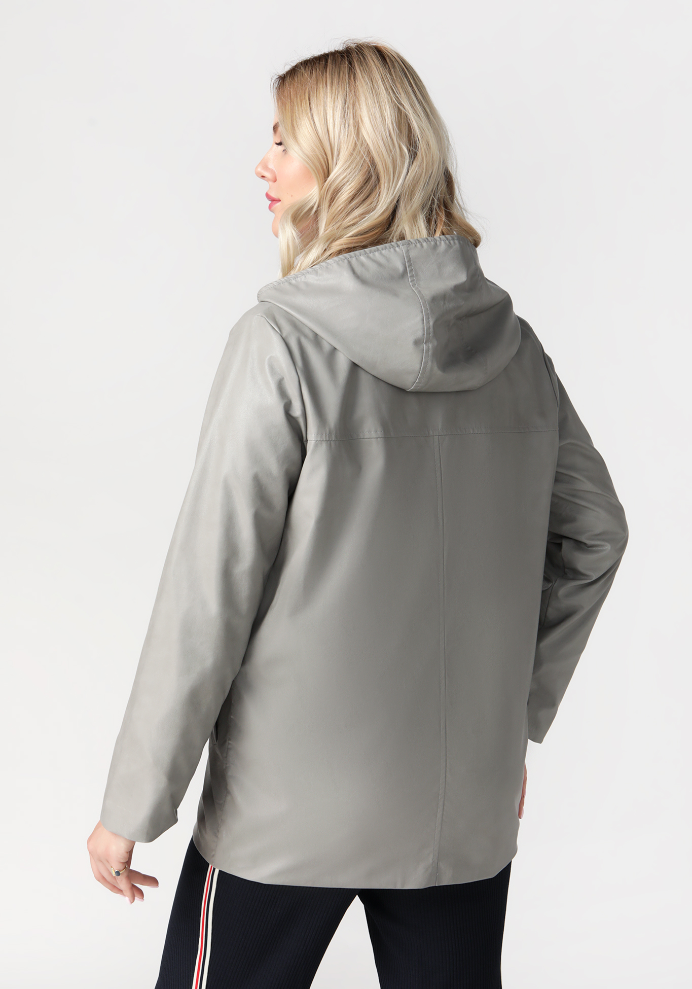 Куртка «Городской взгляд» Bella signora, цвет серый, размер 50 - фото 4