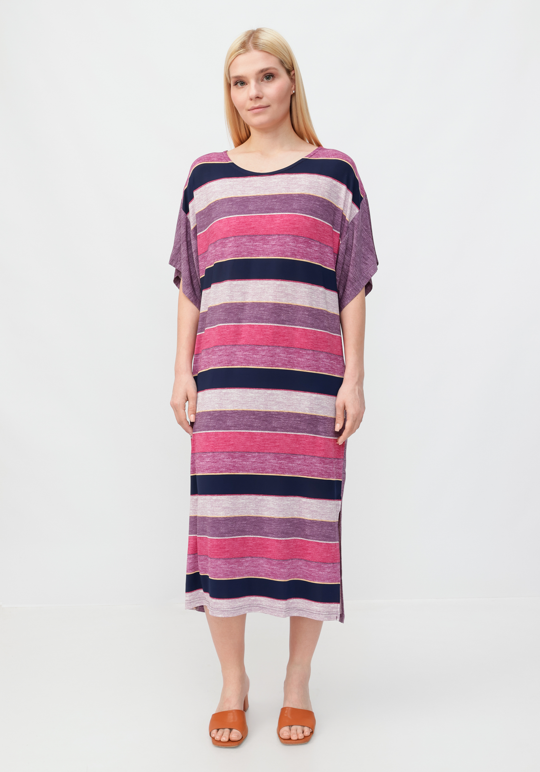 Платье "Майли" Синель, размер 50, цвет розовый - фото 4