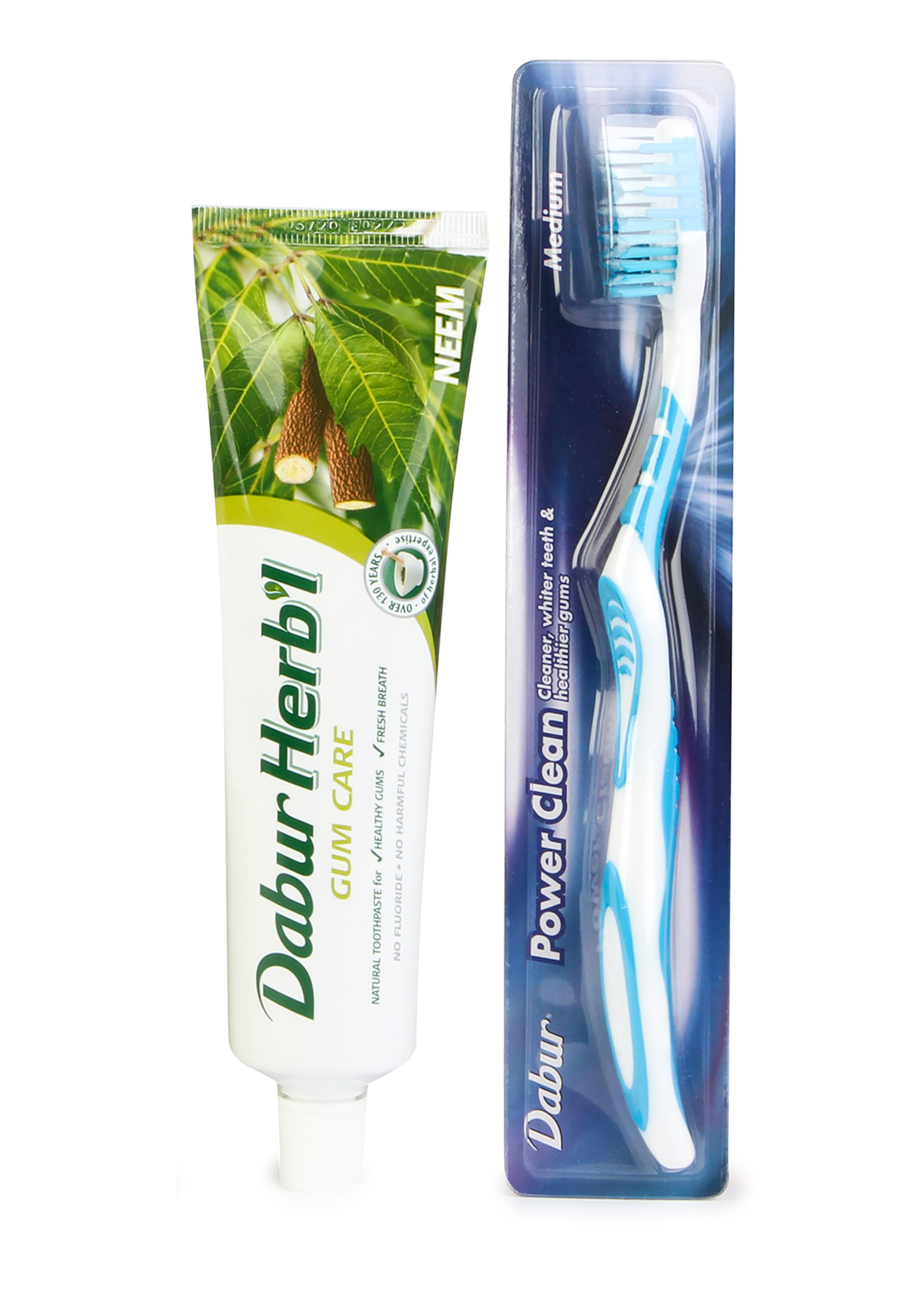 Зубная паста Dabur с семенами черного тмина + зубная щетка DABUR, цвет с семенами черного тмина + зубная щетка