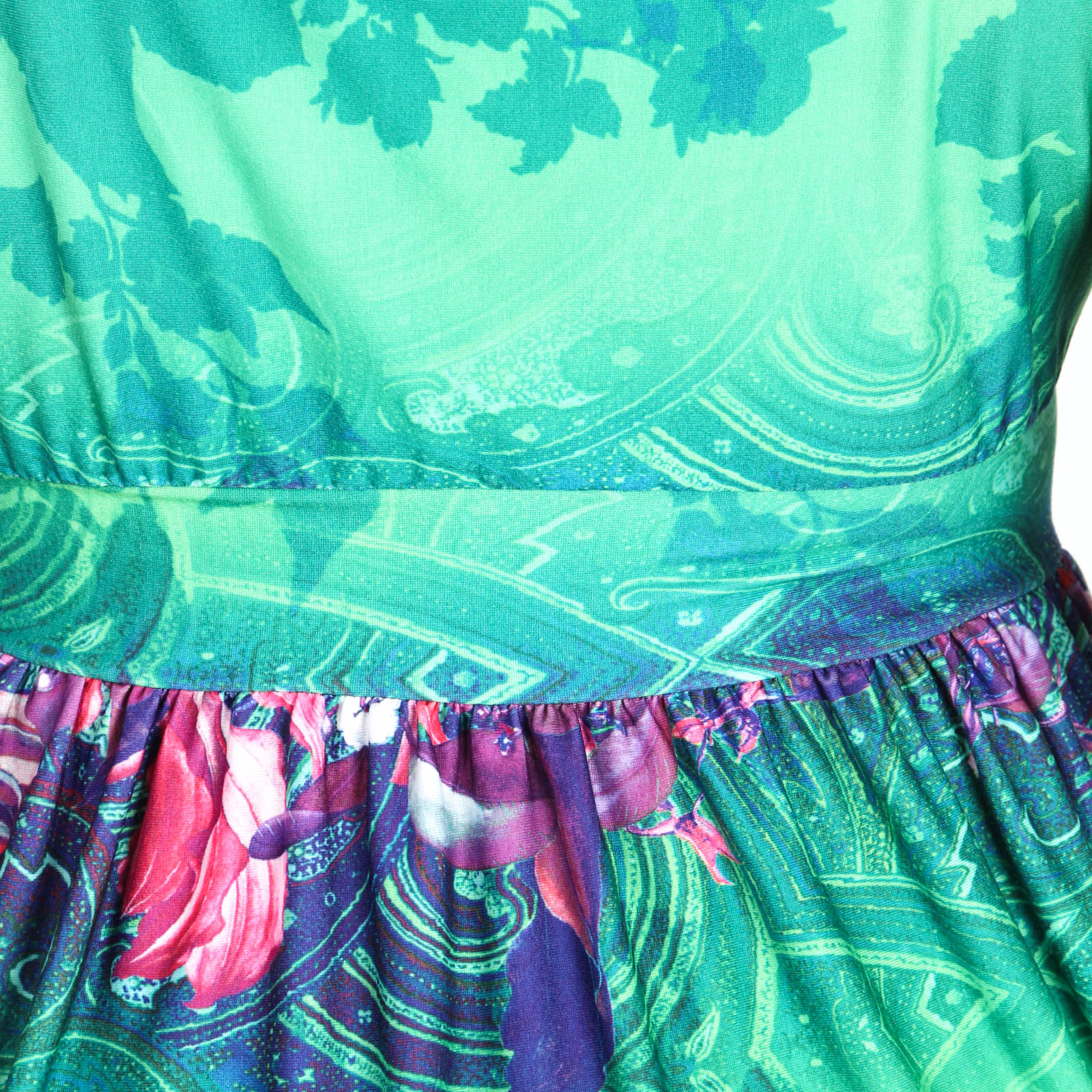 Сарафан расклешенного кроя с завышенной талией Bianka Modeno, цвет зеленый, размер 48 - фото 5