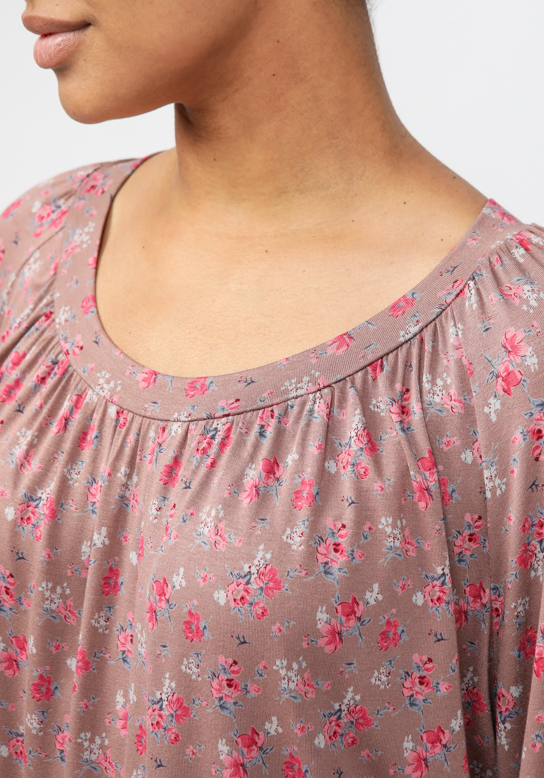 Блуза "Балемила" Синель, цвет розовый, размер 66 - фото 10