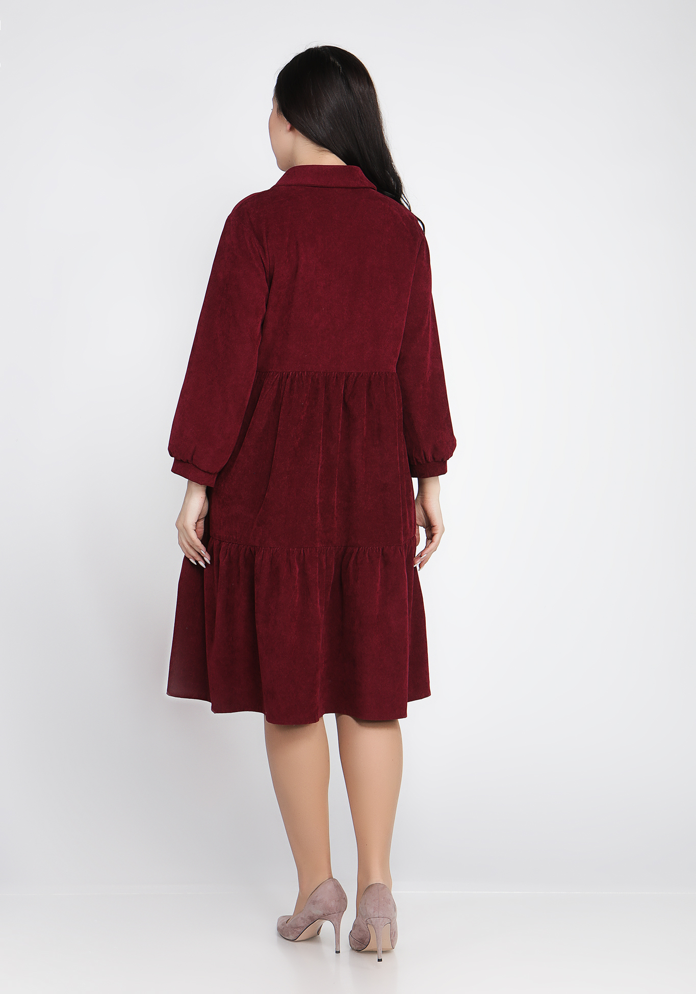 Платье "Стильный выход" Lomara, размер 58, цвет красный - фото 8