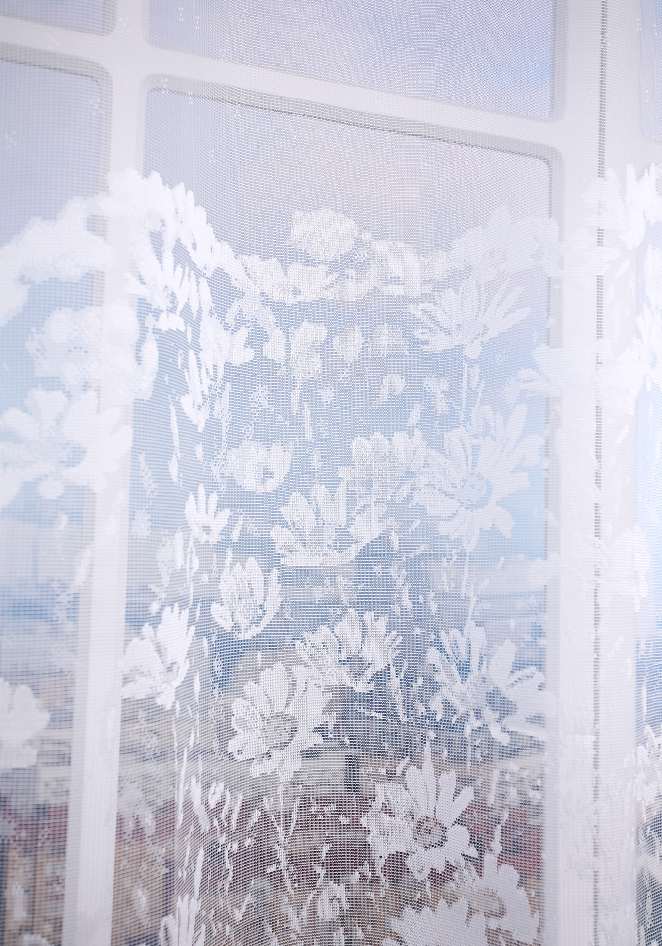 Тюль жаккардовый "Снежана" DOMISONN, цвет белый, размер 260*160 - фото 3