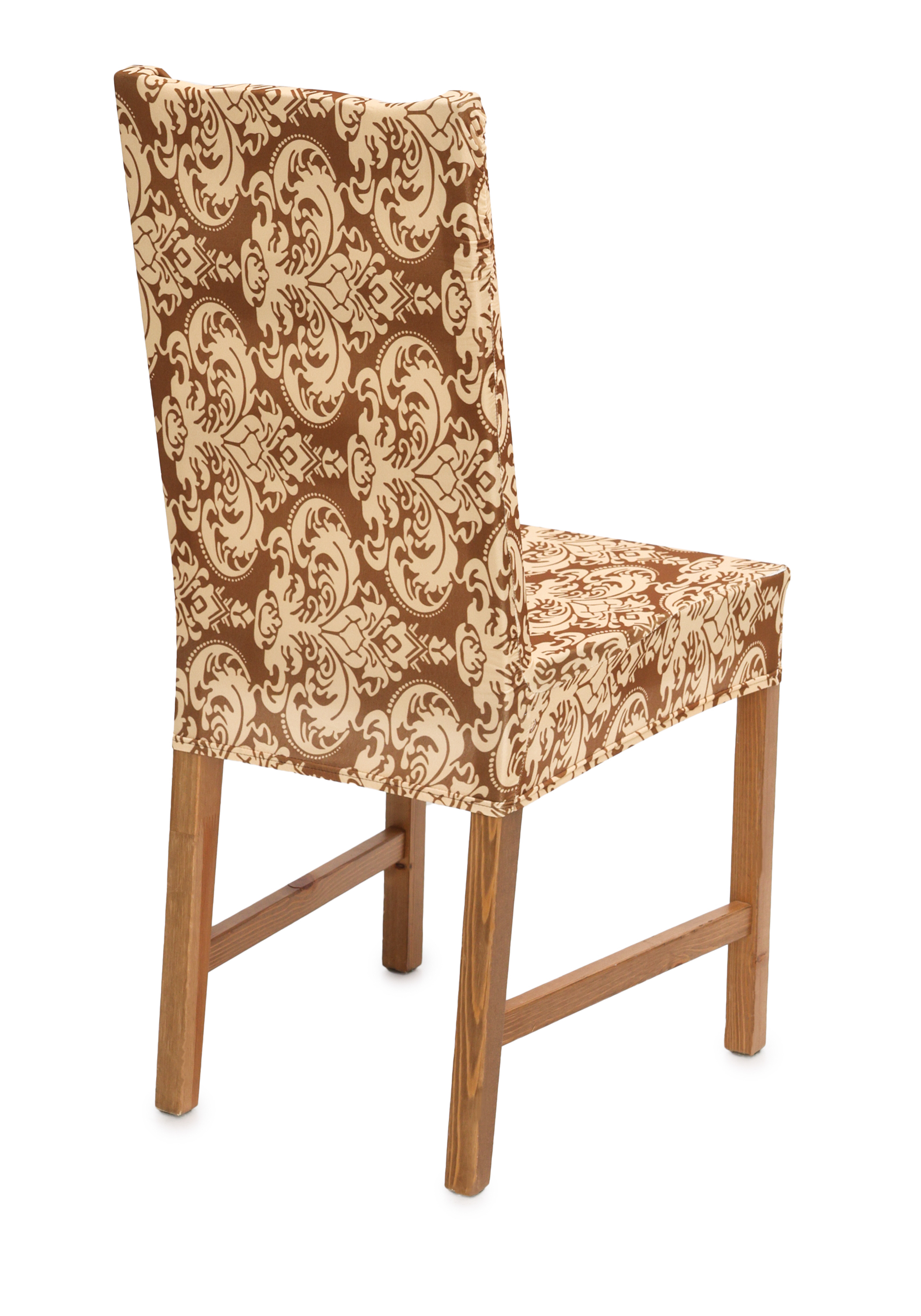 Чехол для стула "Кармен", 2 шт. Марианна, цвет коричневый, размер 60 - фото 3