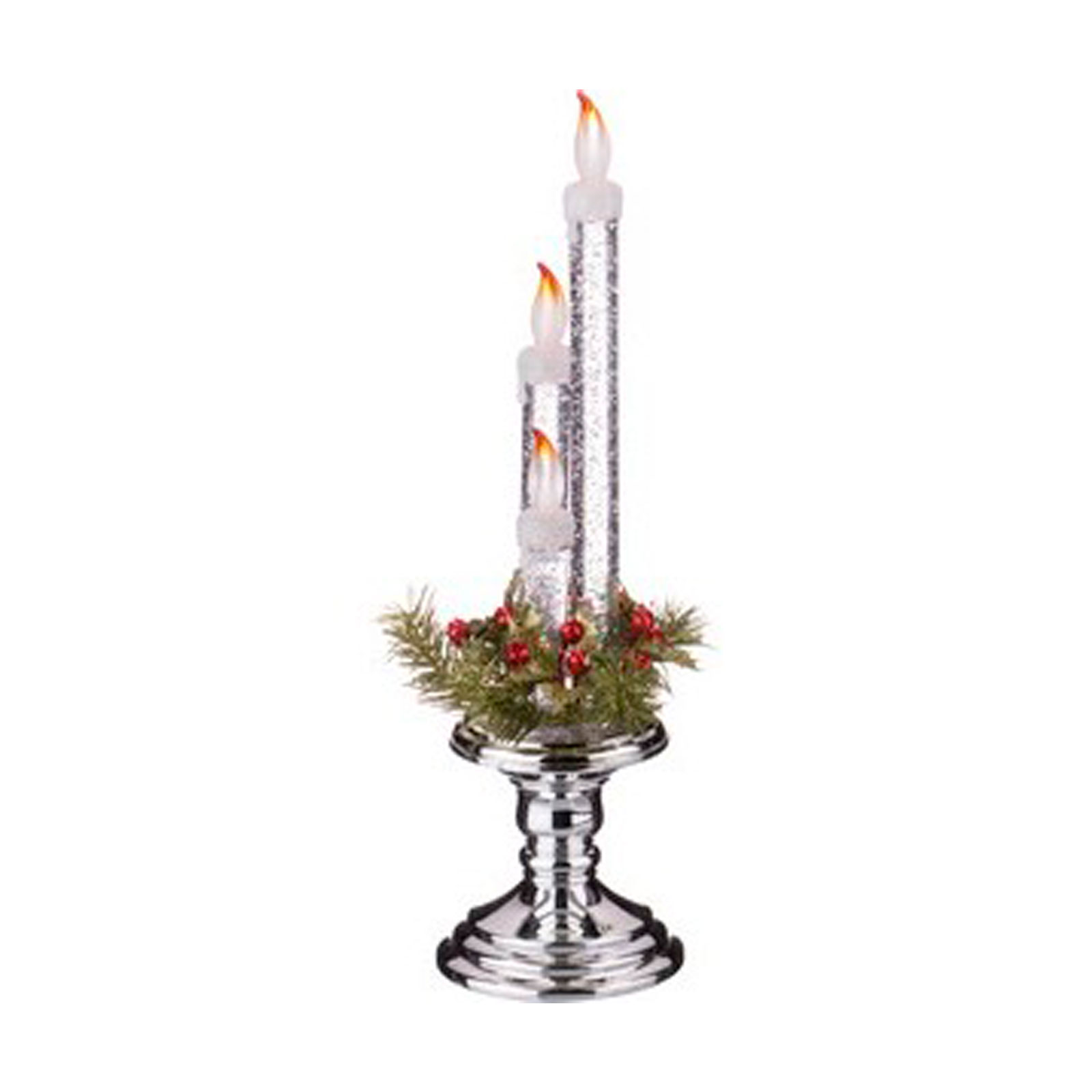 Фигурка с подсветкой "Три свечи" Lefard, цвет красный - фото 4