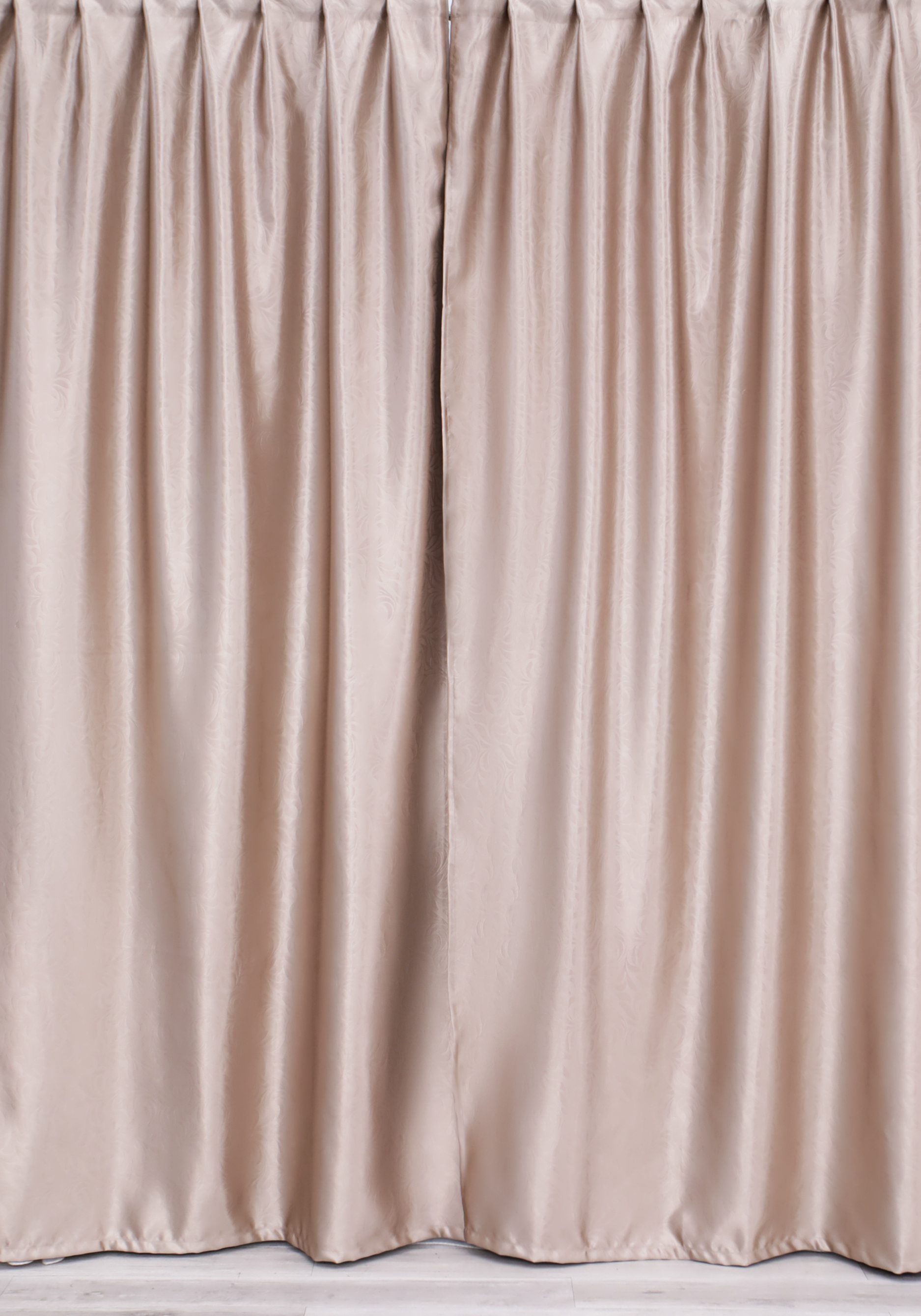 Комплект портьер "Атласный блеск", цвет серый, размер 150*270 - фото 3