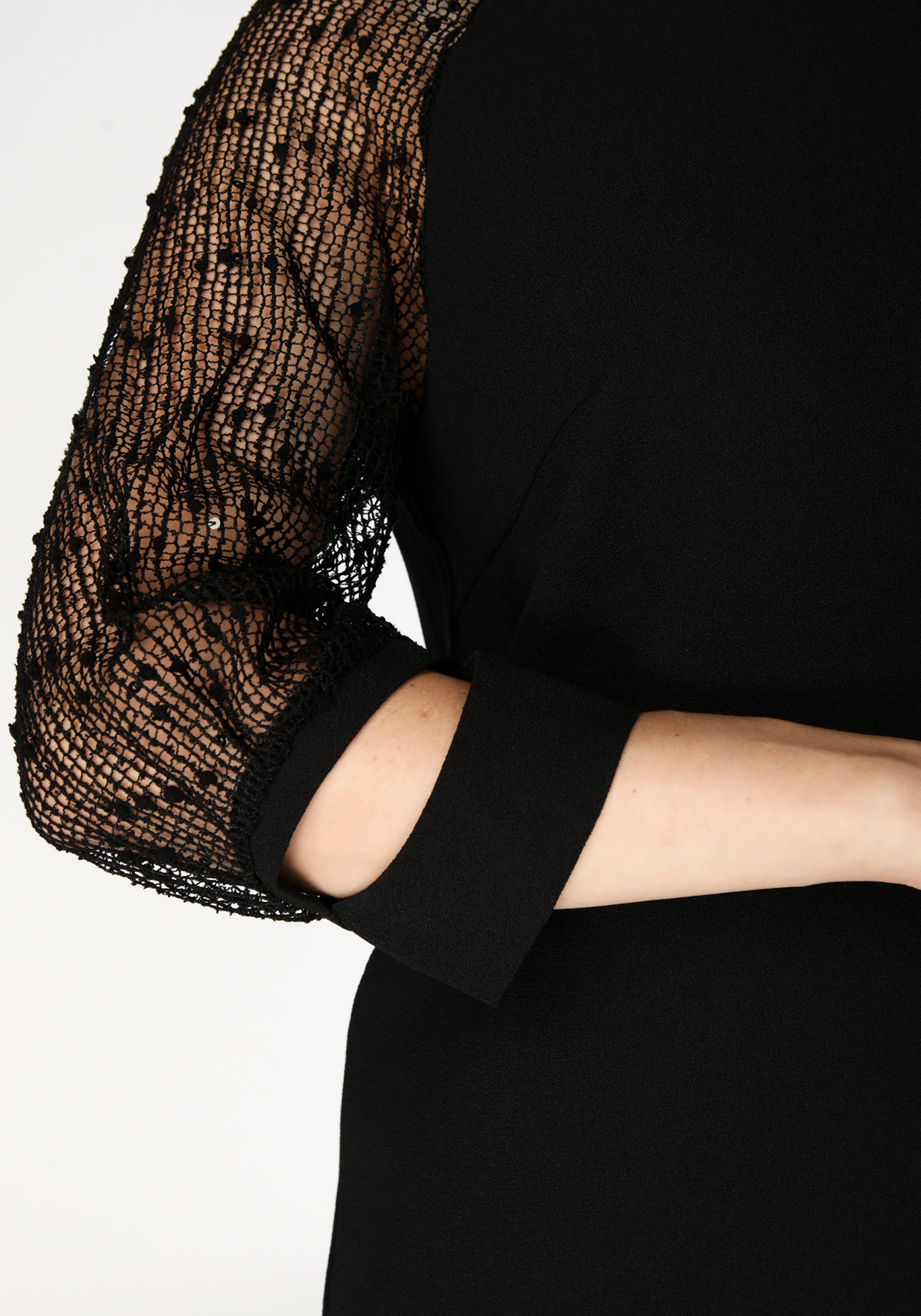 Платье «Деловой вечер» Sakton, размер 48, цвет черный - фото 5