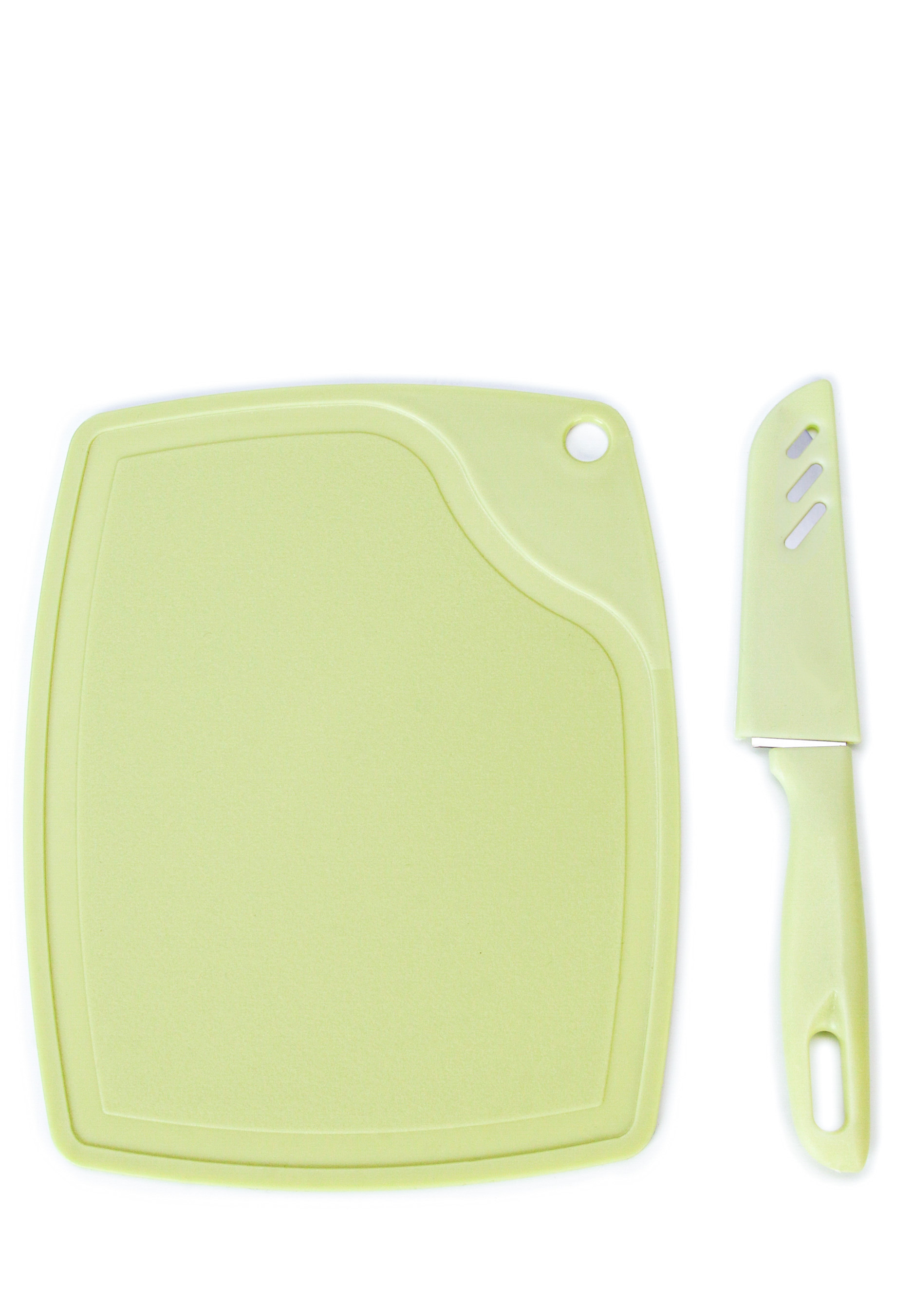 Набор 3 доски разделочные с ножами в чехле Leomax, цвет зеленый - фото 3