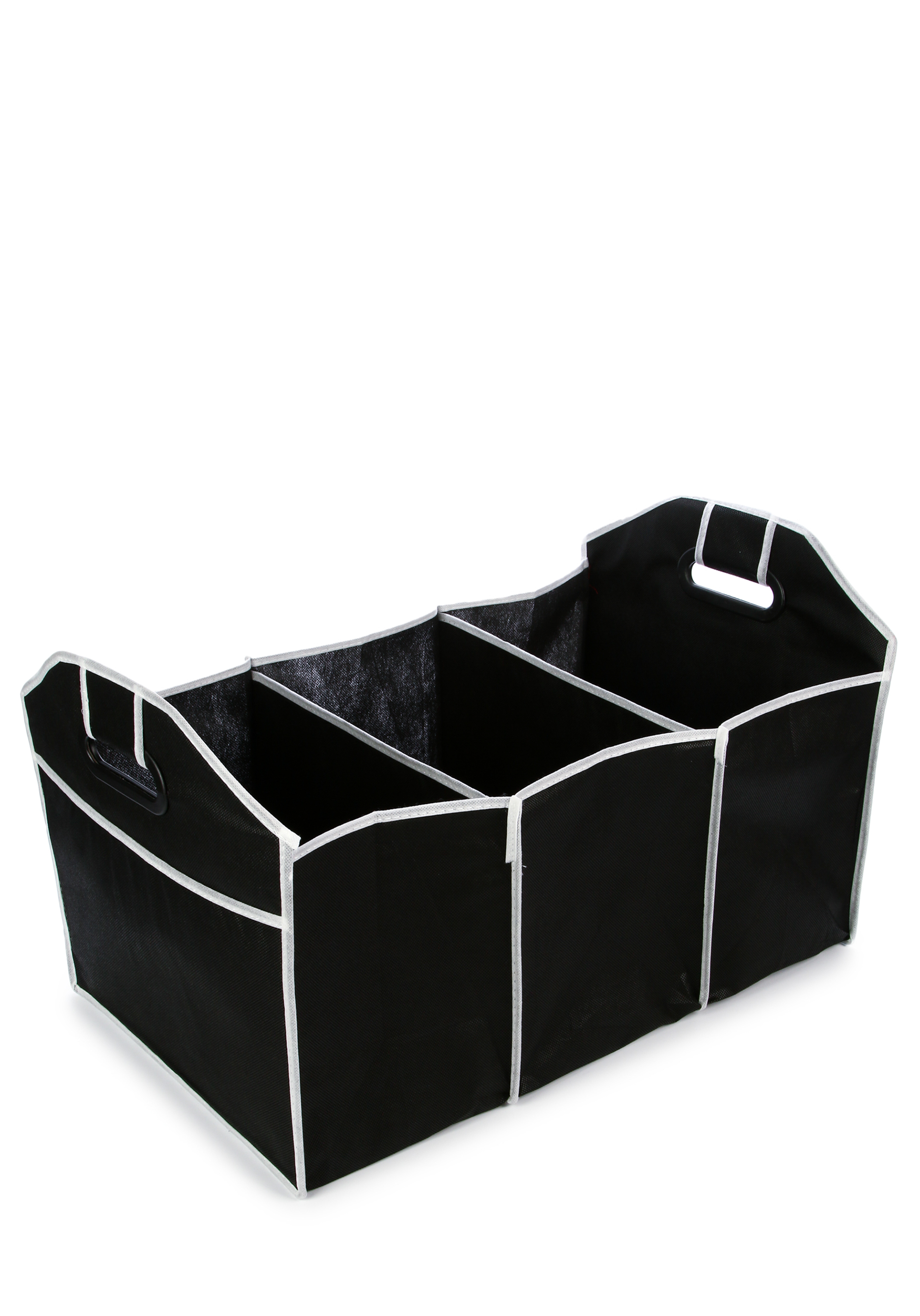 Органайзер в багажник органайзер для хранения с крышкой 9 5 × 9 5 × 7 5 см в картонной коробке прозрачный коричневый